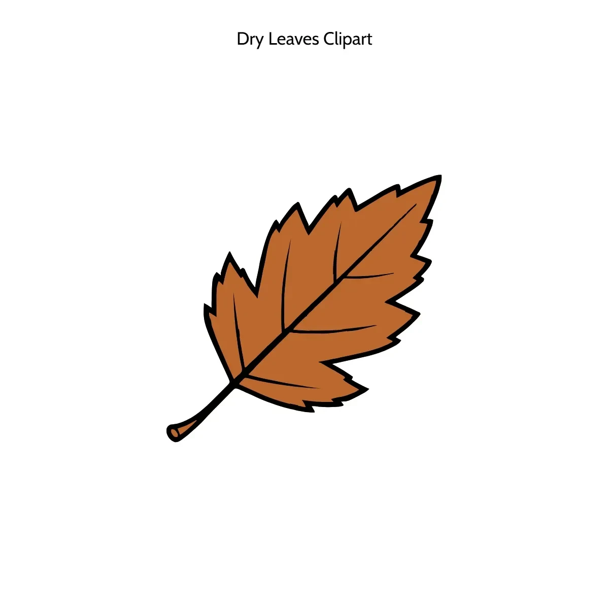 Free Dry Leaves Clipart Template to Edit Online
