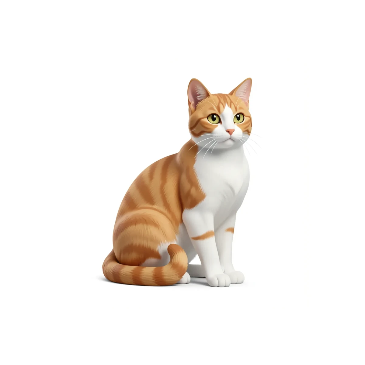 Free 3D Aphrodite Flat Vector Cat Template to Edit Online