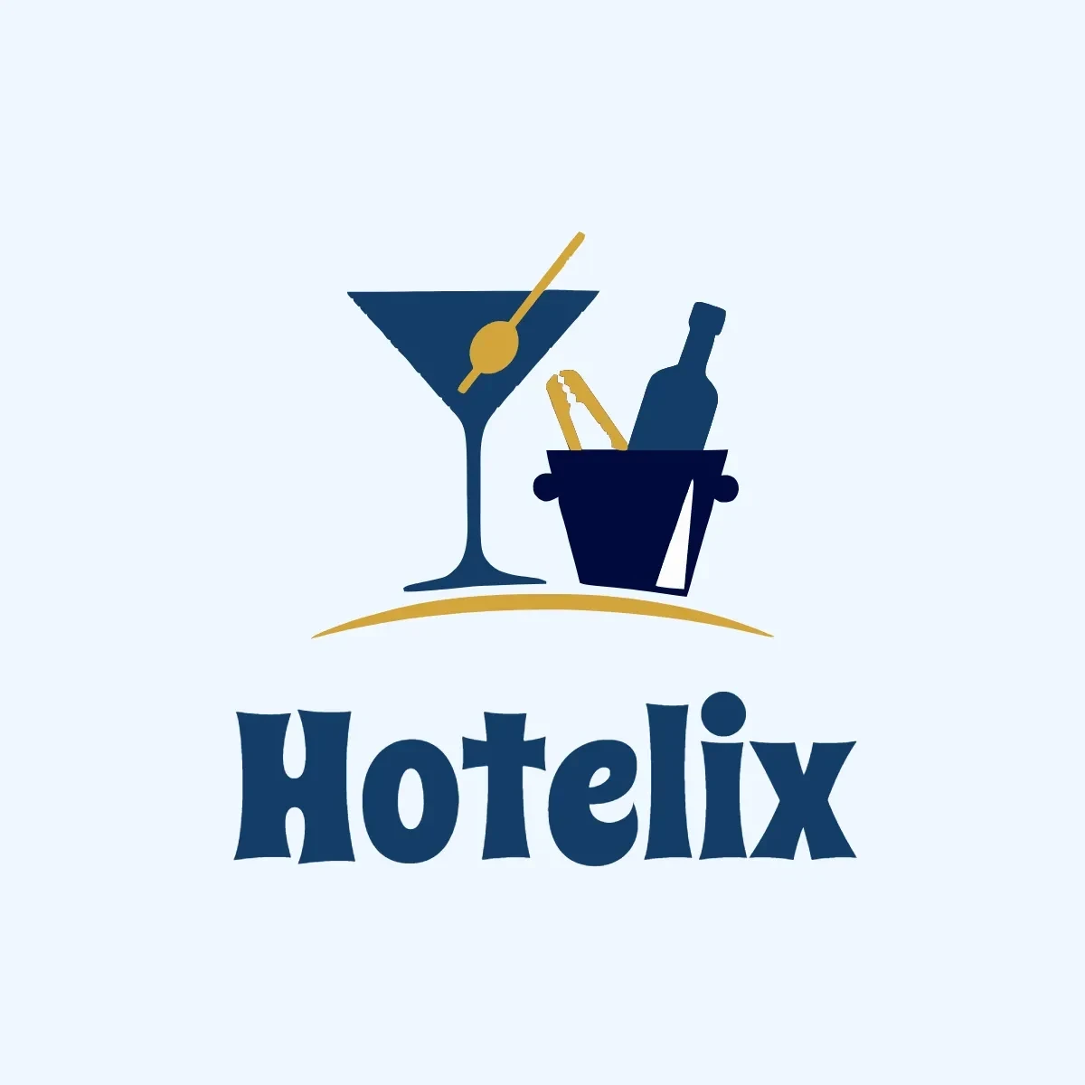 Free Hotel Bar Logo Template to Edit Online