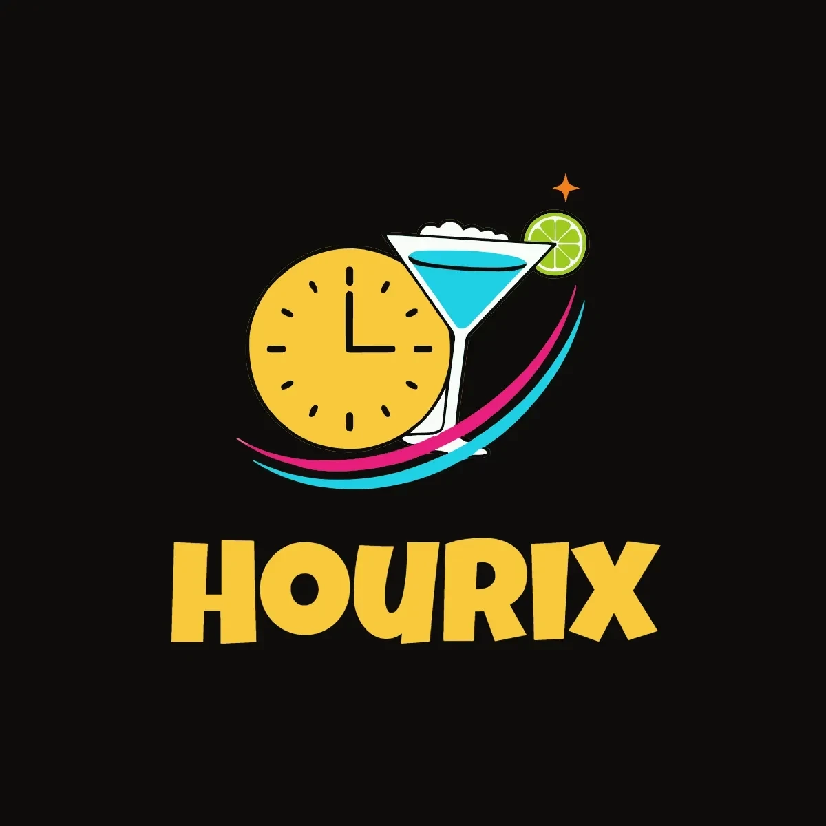 Free Happy Hour Logo Template to Edit Online
