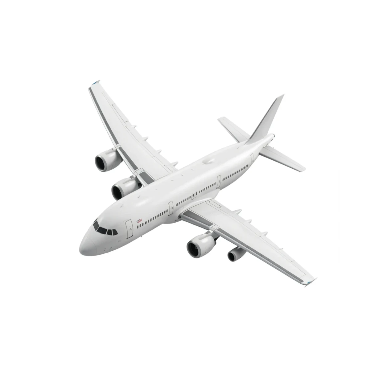 Free 3D Airplane Template to Edit Online