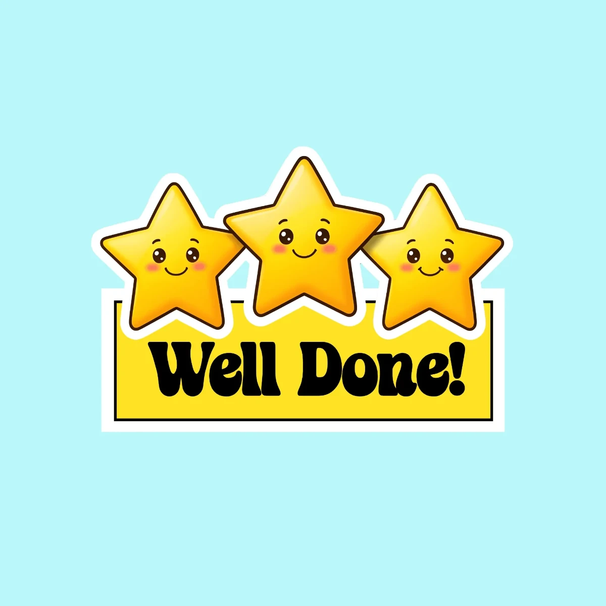Free Children Award Sticker Template to Edit Online