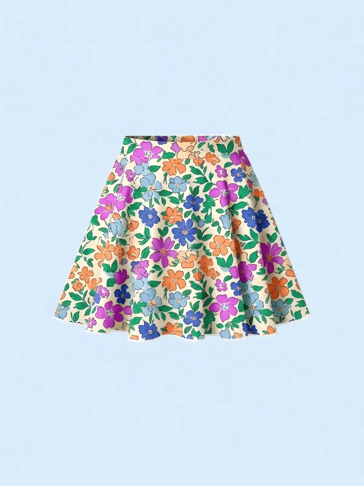 Free Skirt Mockup Template to Edit Online