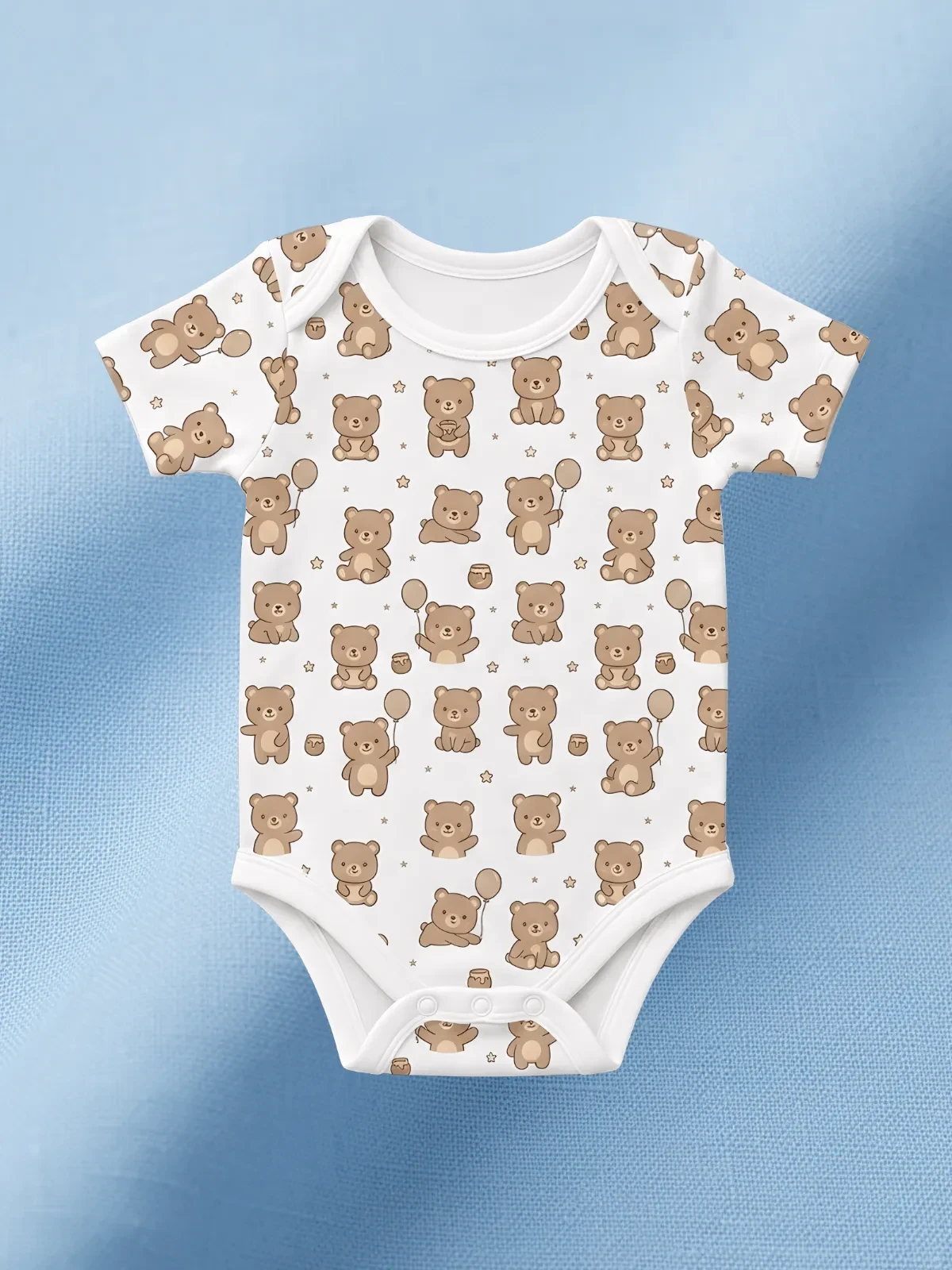 Free Baby Onesie Mockup Template to Edit Online