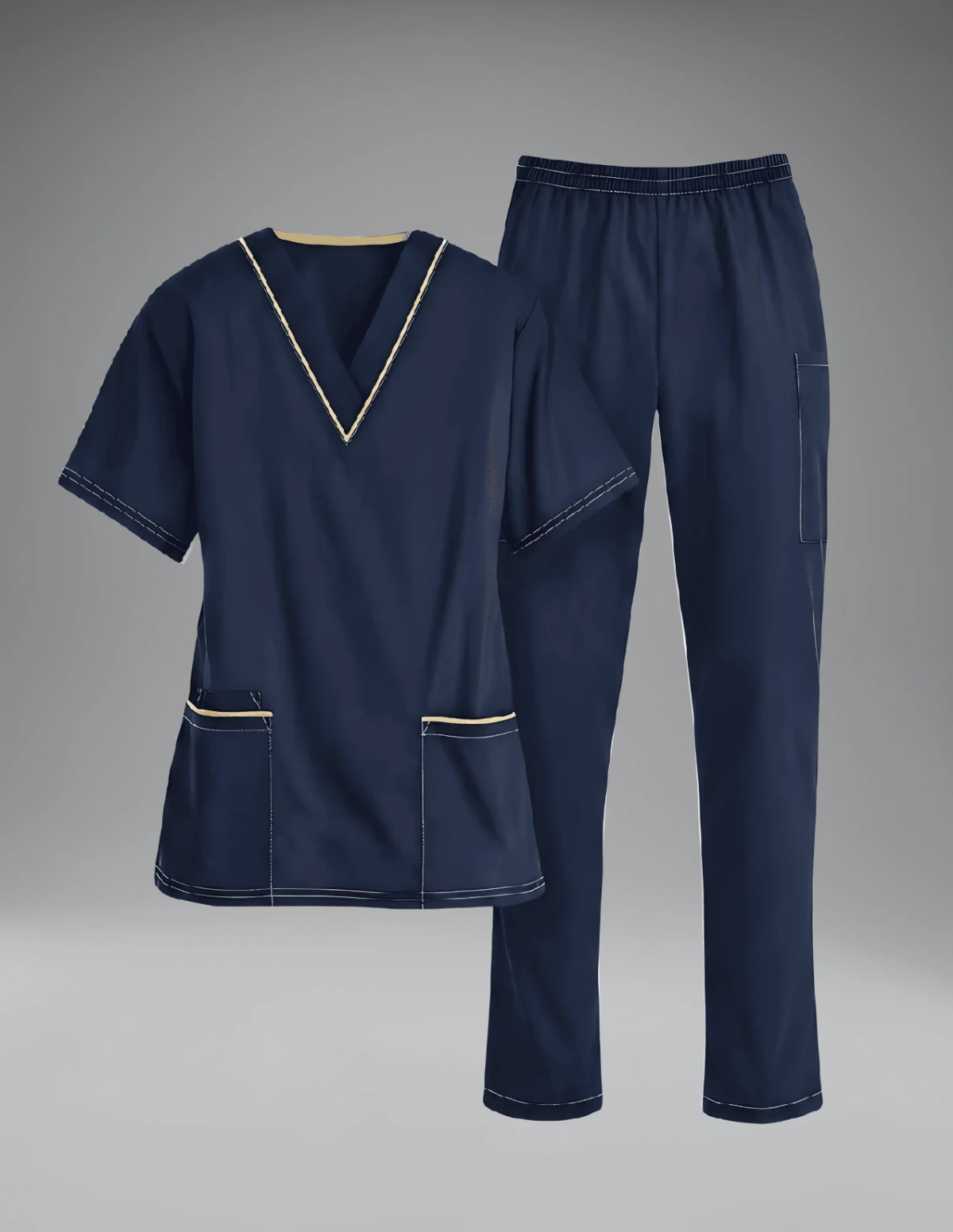 Free Scrubs Mockup Template to Edit Online