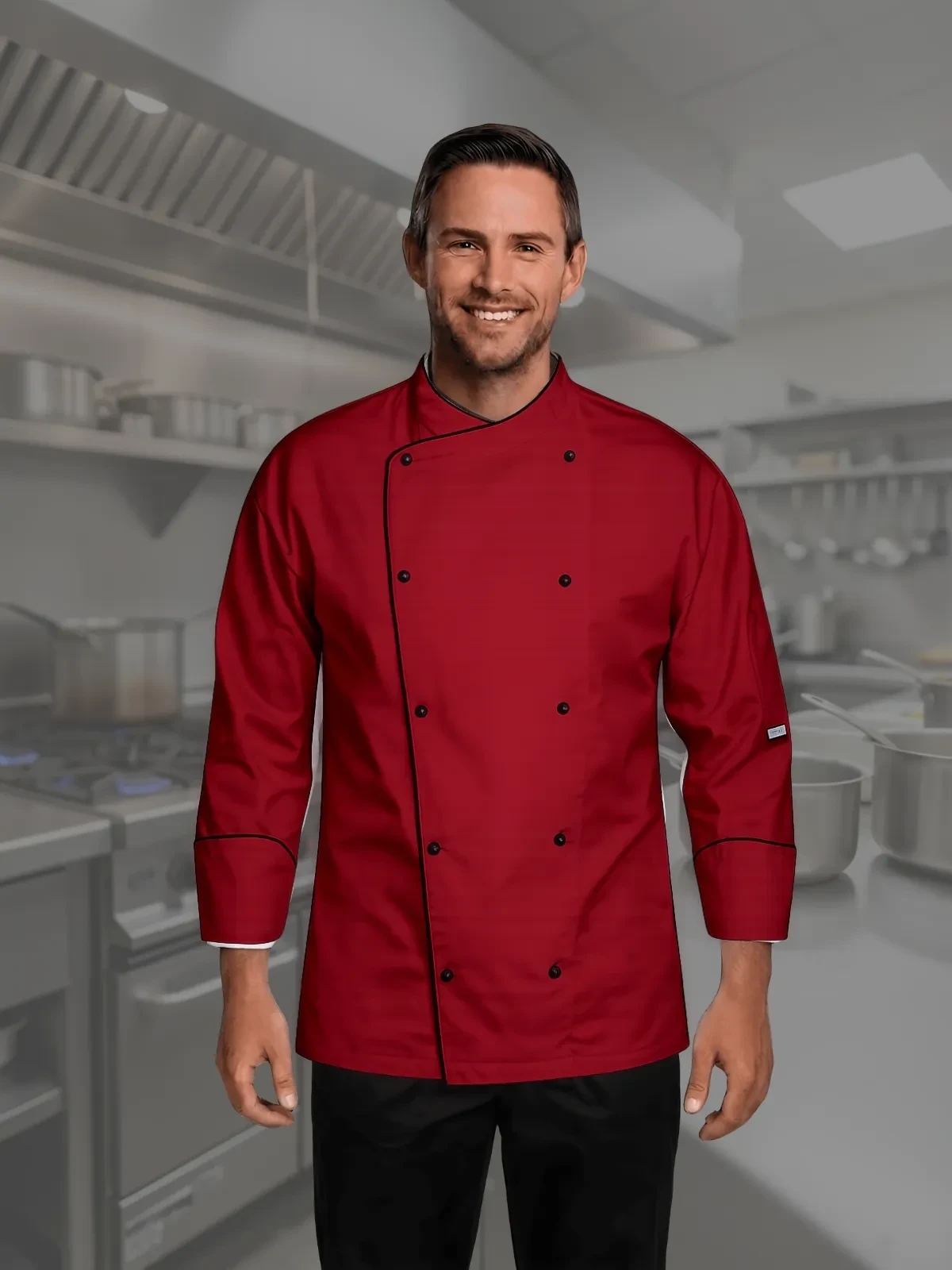 Free Chef Uniform Mockup Template to Edit Online