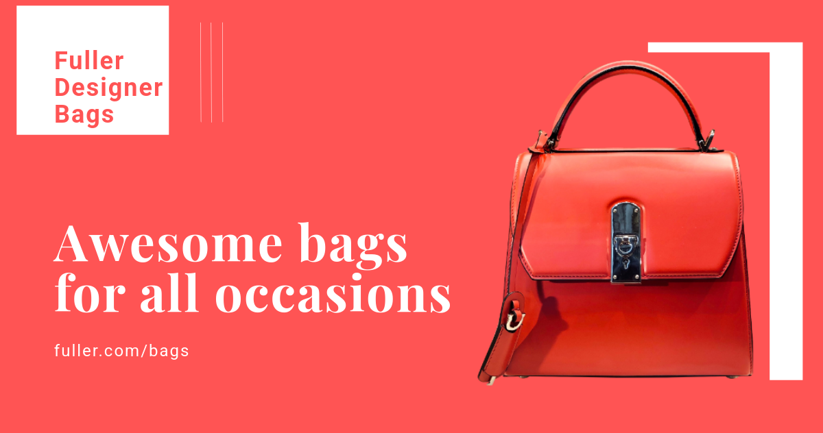 Free Bag Shop Facebook Ad Template to Edit Online