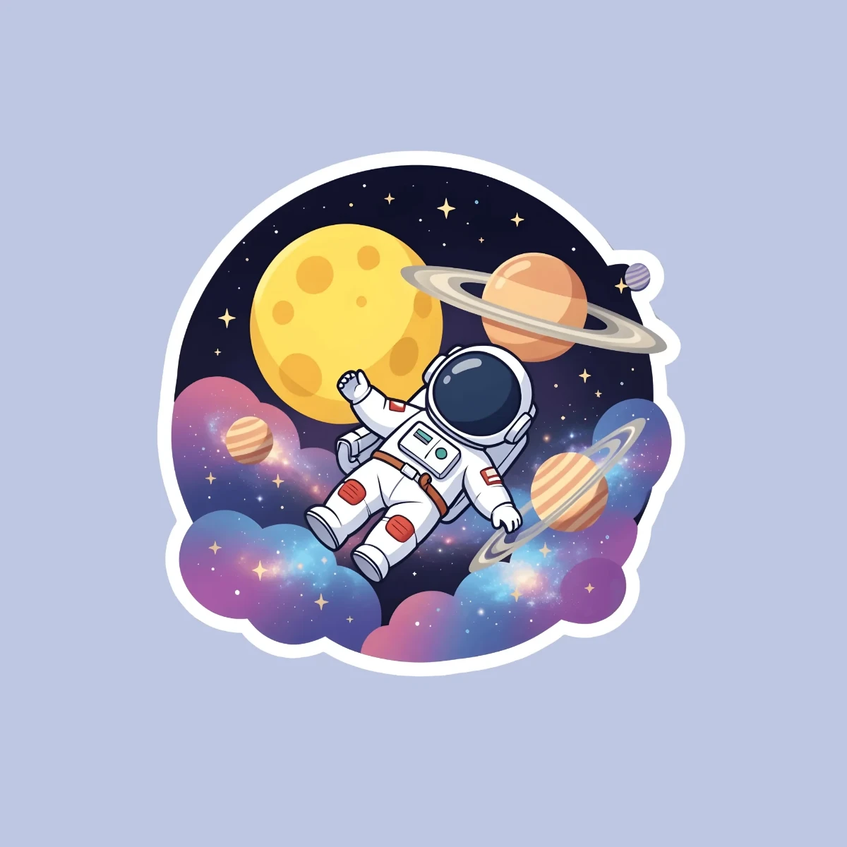Free Space Sticker Template to Edit Online