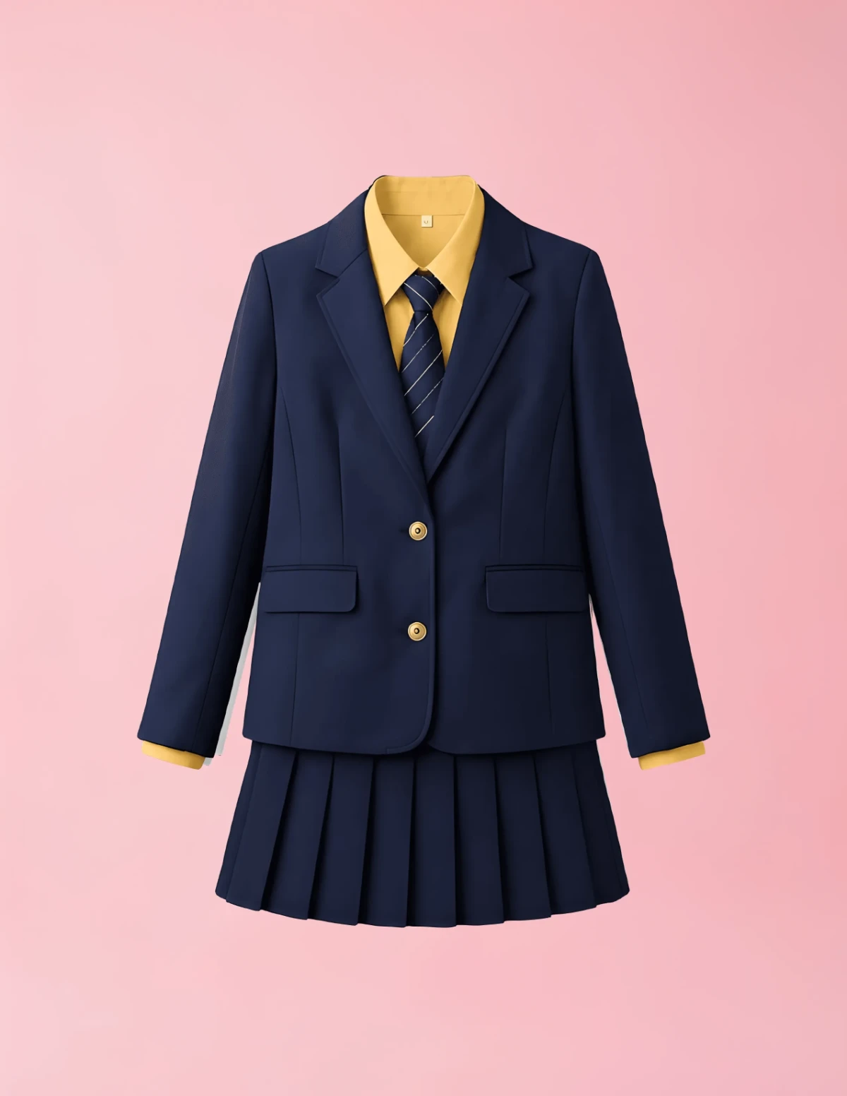 Free School Uniform Mockup Template to Edit Online