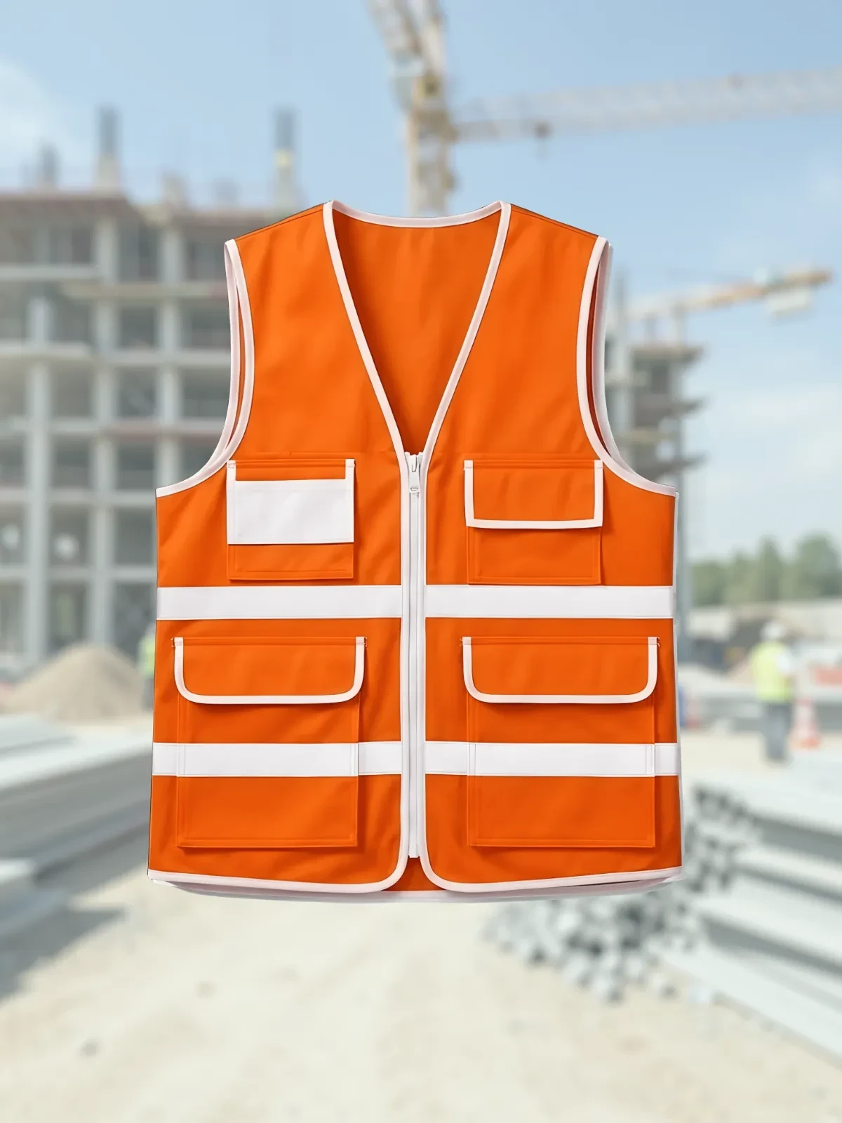 Free Safety Vest Mockup Template to Edit Online
