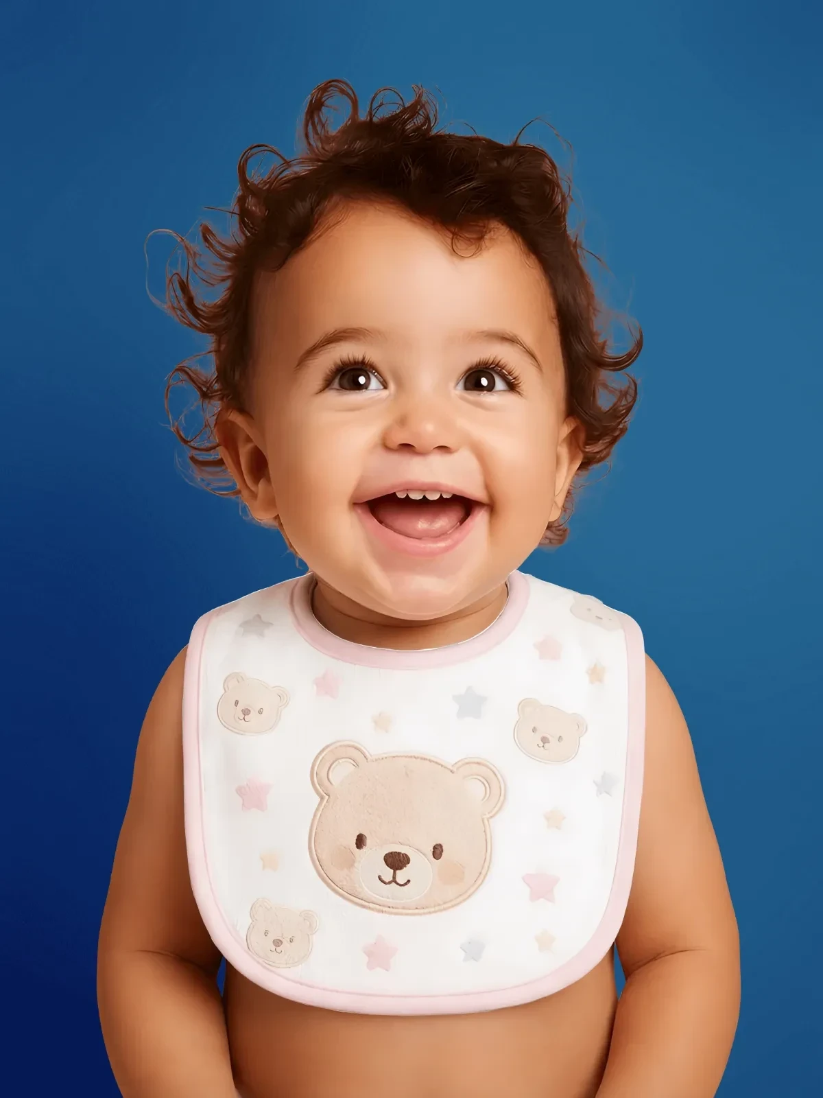 Free Baby Bib Mockup Template to Edit Online