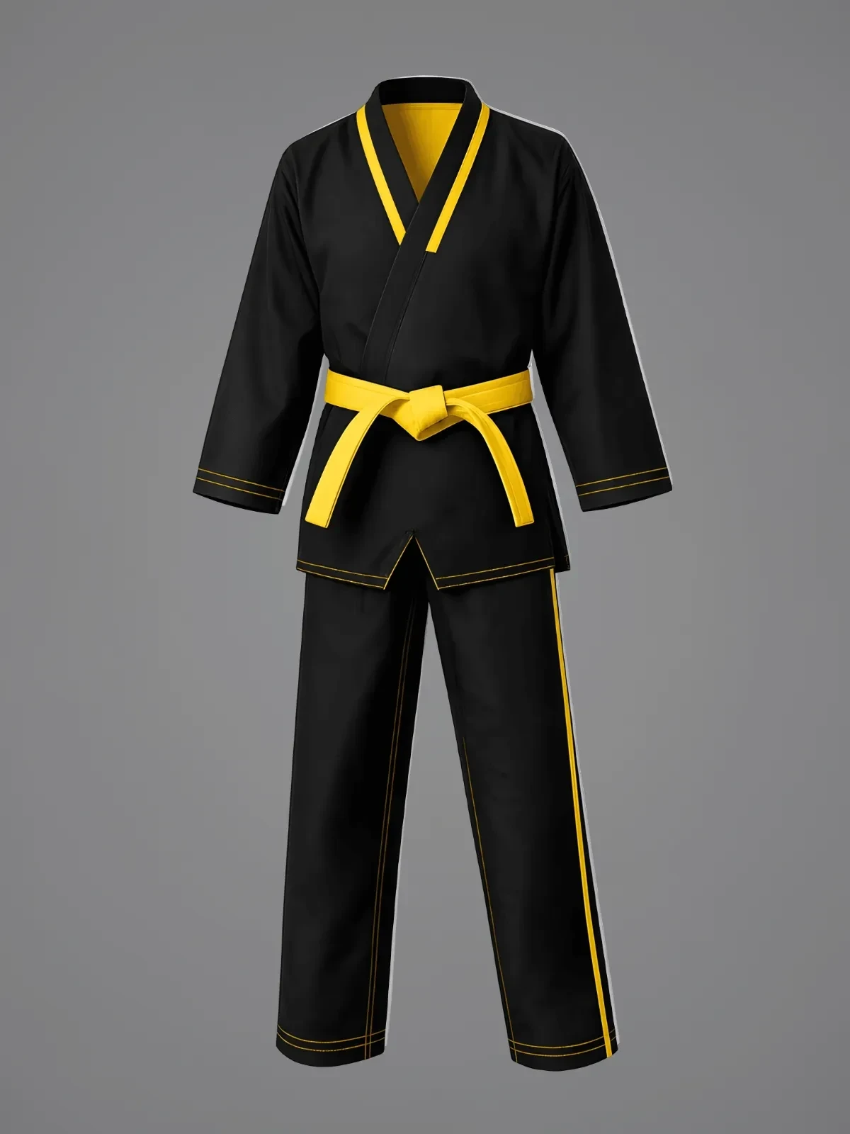 Free Martial Arts Uniform Mockup Template to Edit Online