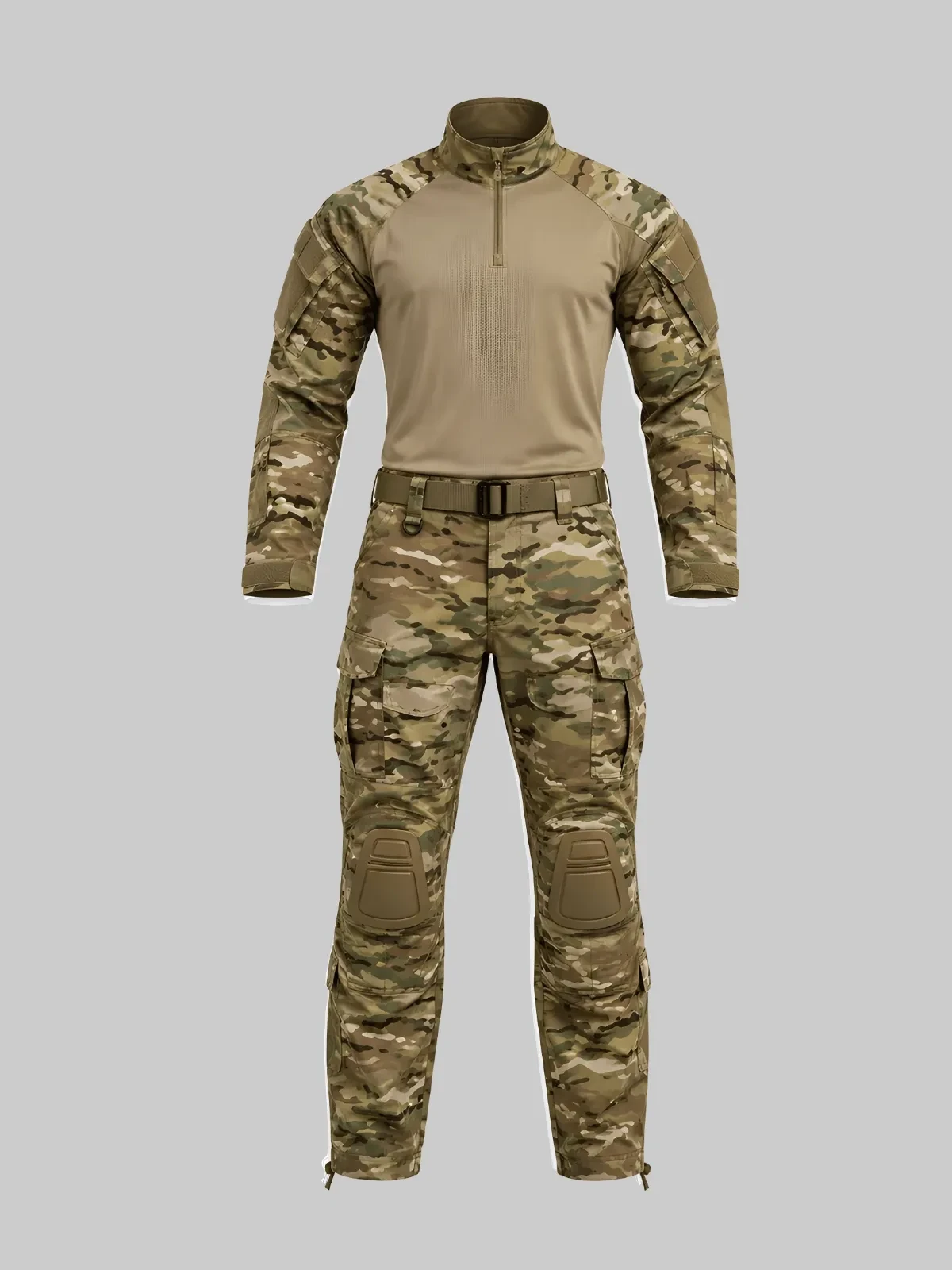 Free Military Uniform Mockup Template to Edit Online