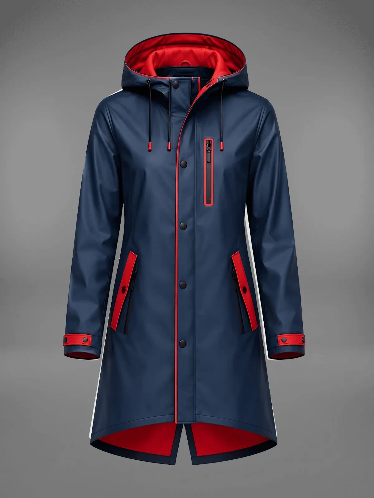 Free Raincoat Mockup Template to Edit Online