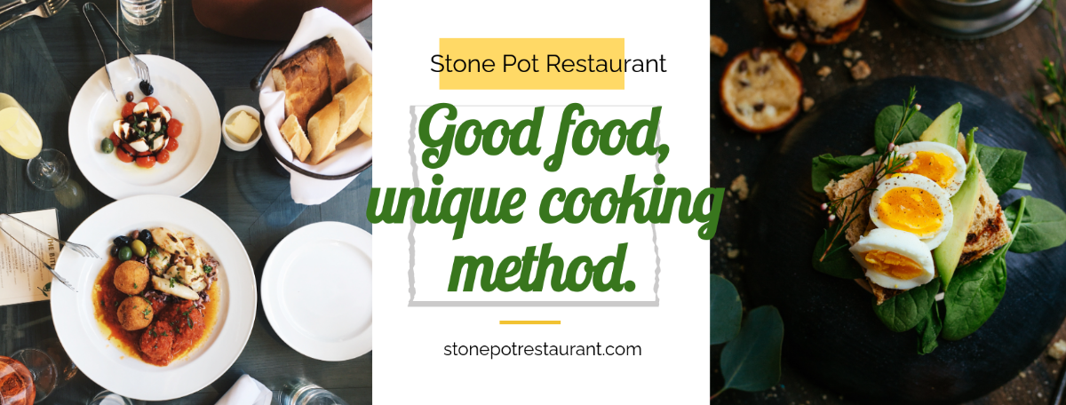 Free Restaurant Facebook Cover Template to Edit Online