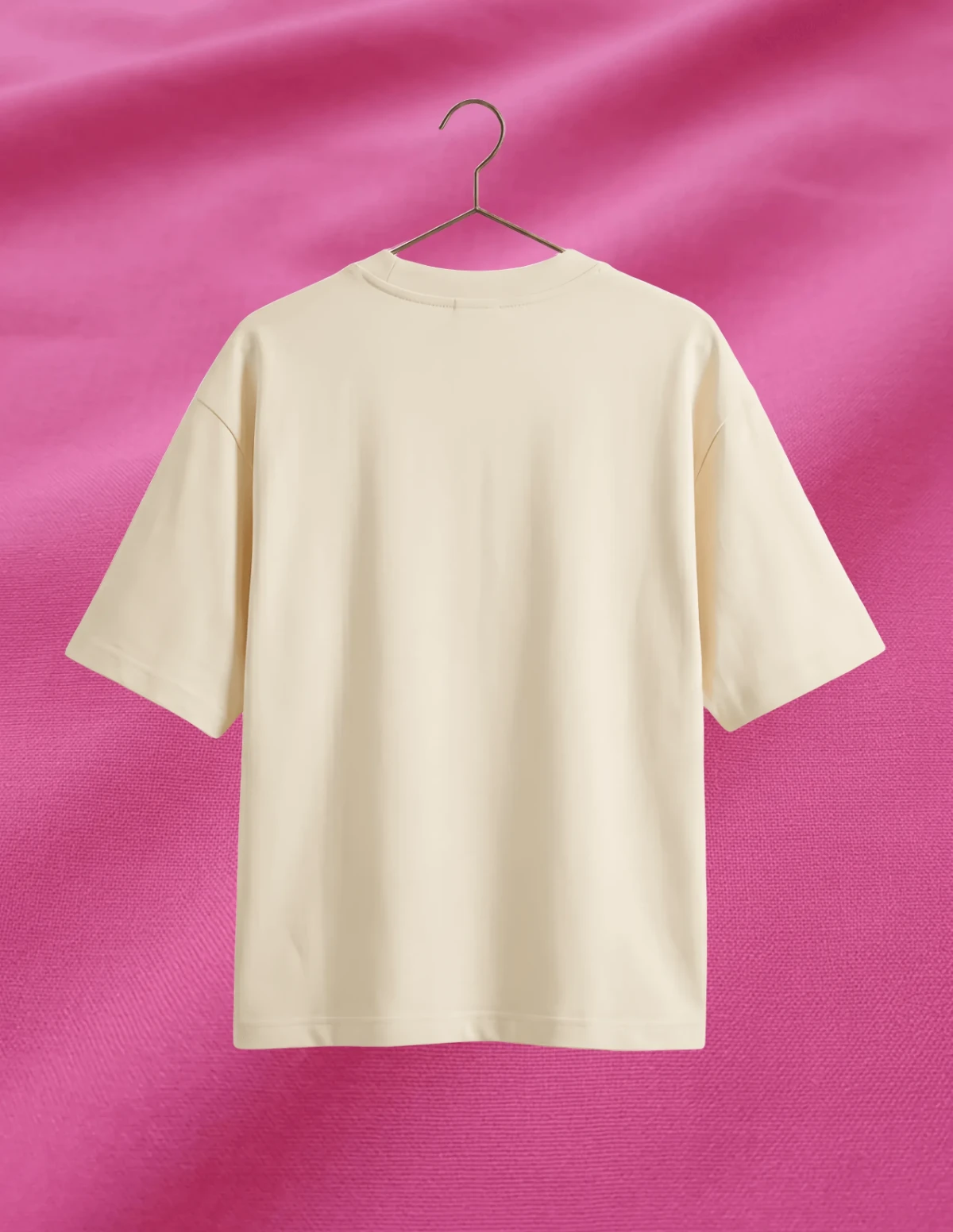 Free Cream T-shirt mockup to Edit Online Free Cream T-shirt mockup to Edit Online