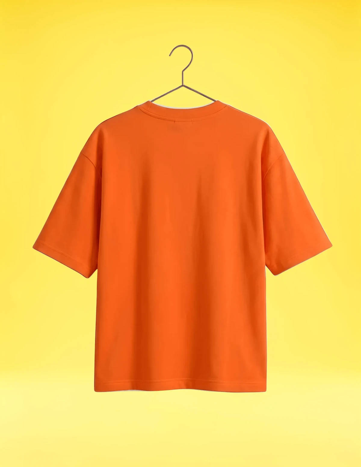 Free Orange T-shirt mockup to Edit Online Free Orange T-shirt mockup to Edit Online