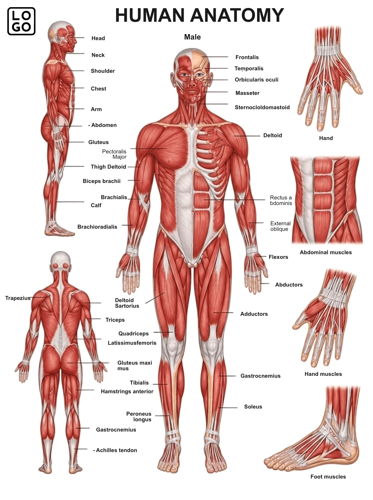 Human Anatomy Template Human Anatomy Template
