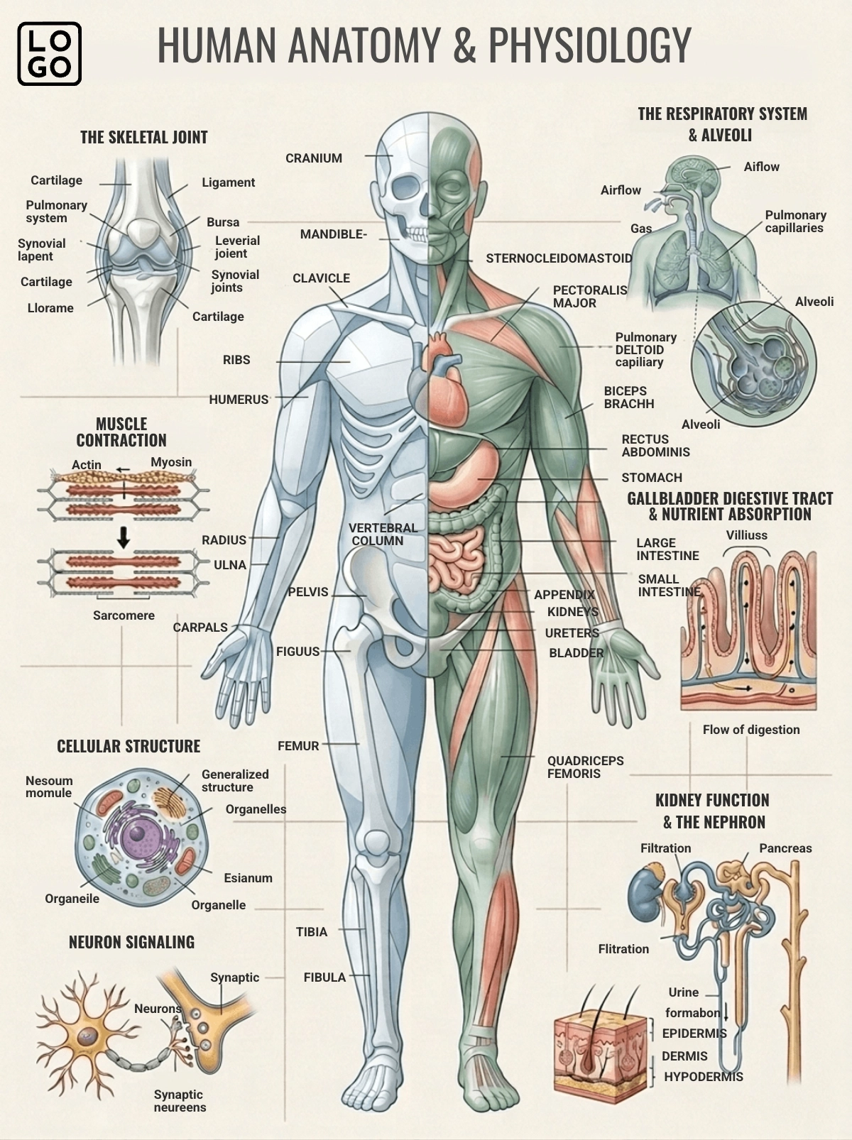 Anatomy And Physiology Template Anatomy And Physiology Template