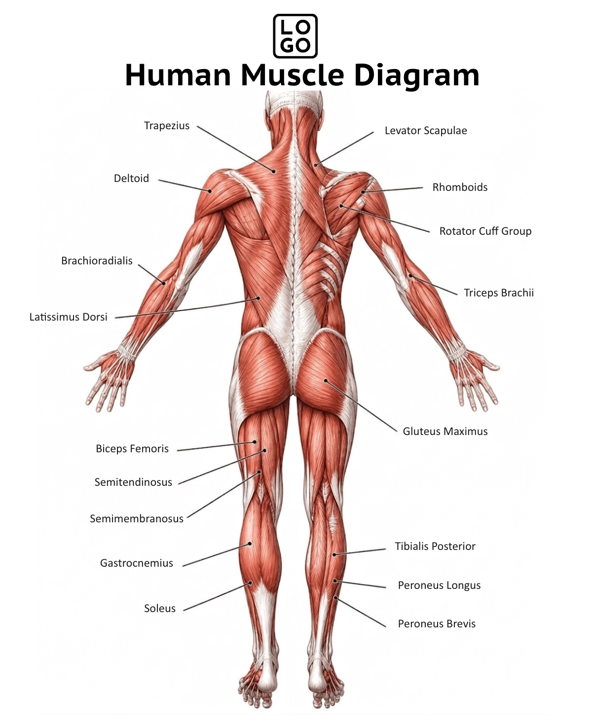 Muscle Diagram Anatomy Template Muscle Diagram Anatomy Template