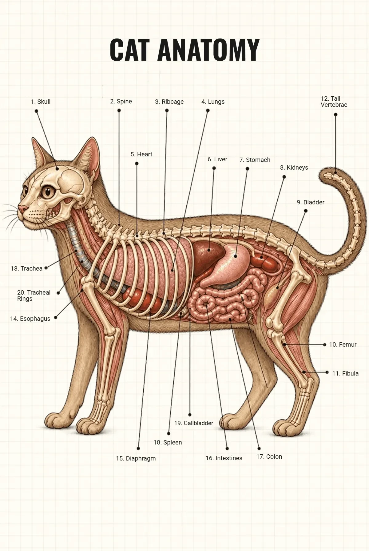 Free Cat Anatomy Template to Edit Online Free Cat Anatomy Template to Edit Online
