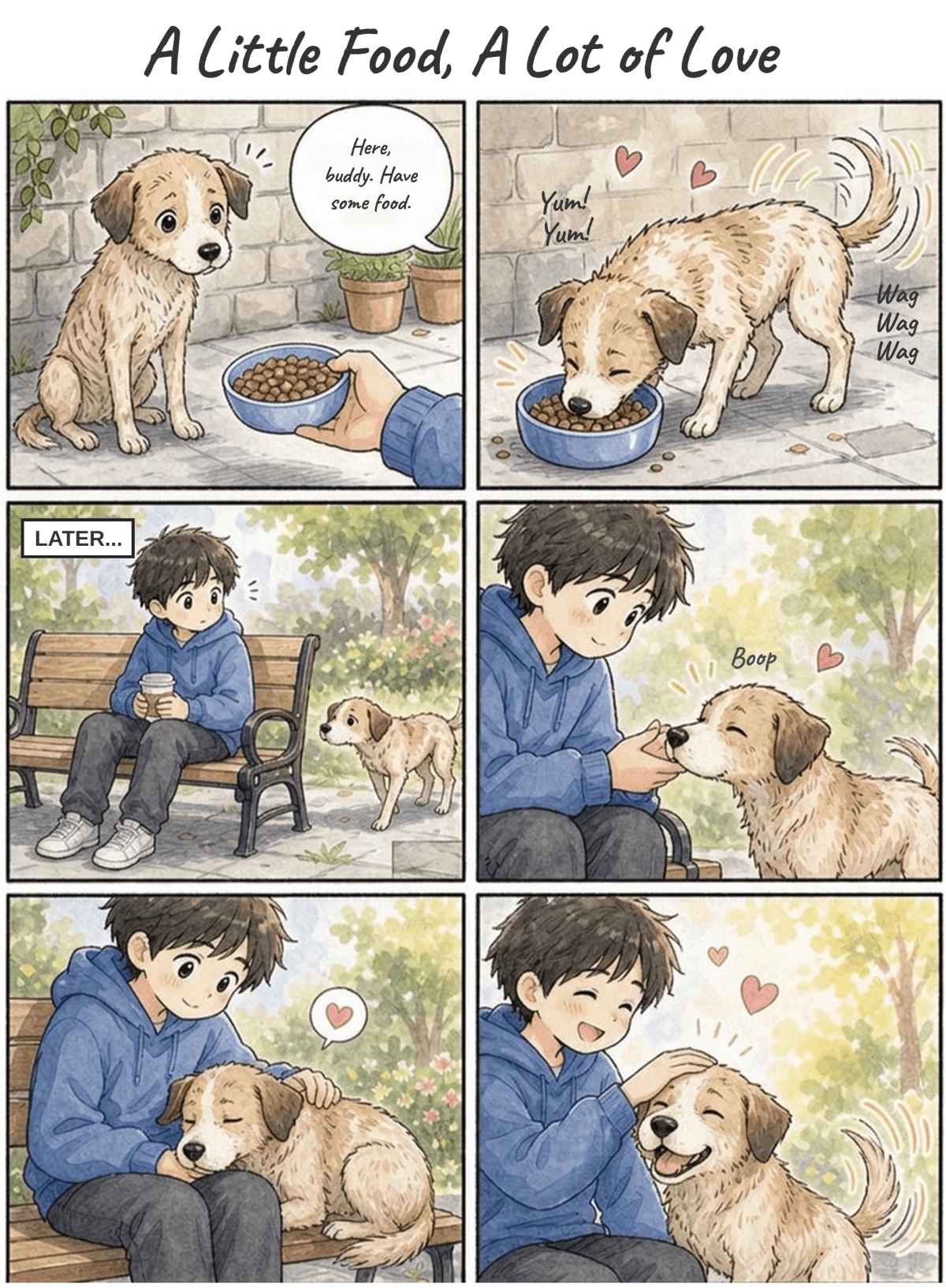 Free Illustrated Storyboard Template to Edit Online