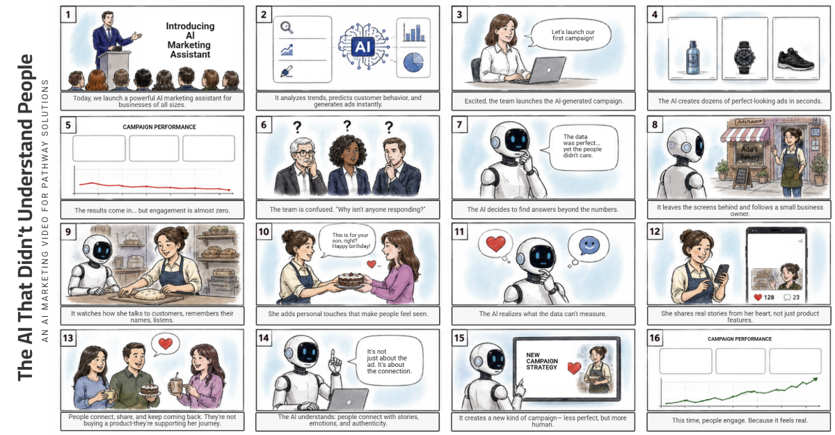 Free AI Marketing Storyboard Template to Edit Online