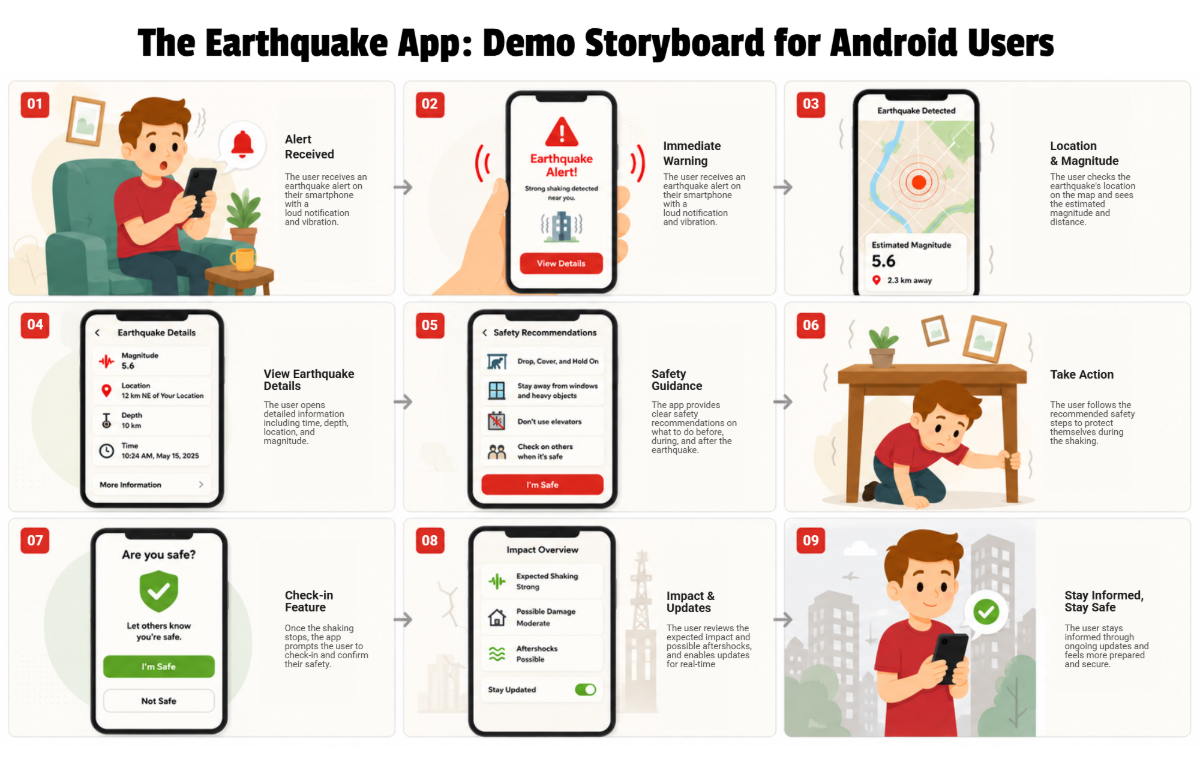 App Demo Storyboard