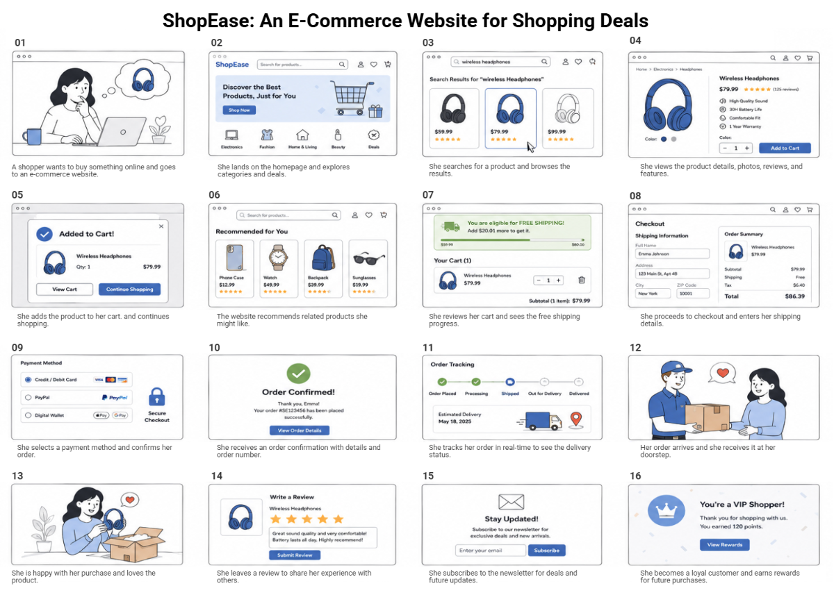 Website Storyboard
