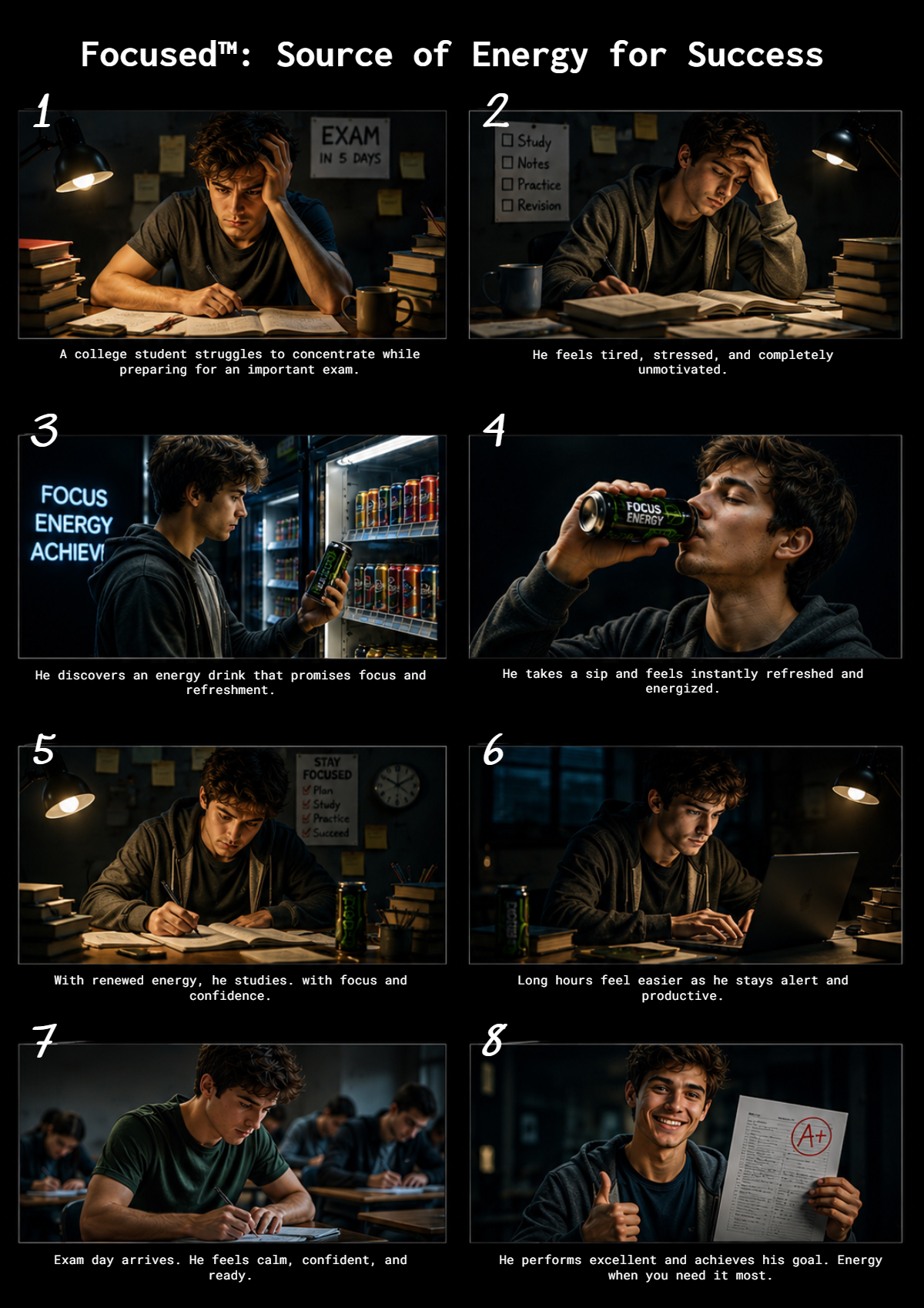 Free Advertisement Storyboard to Edit Online