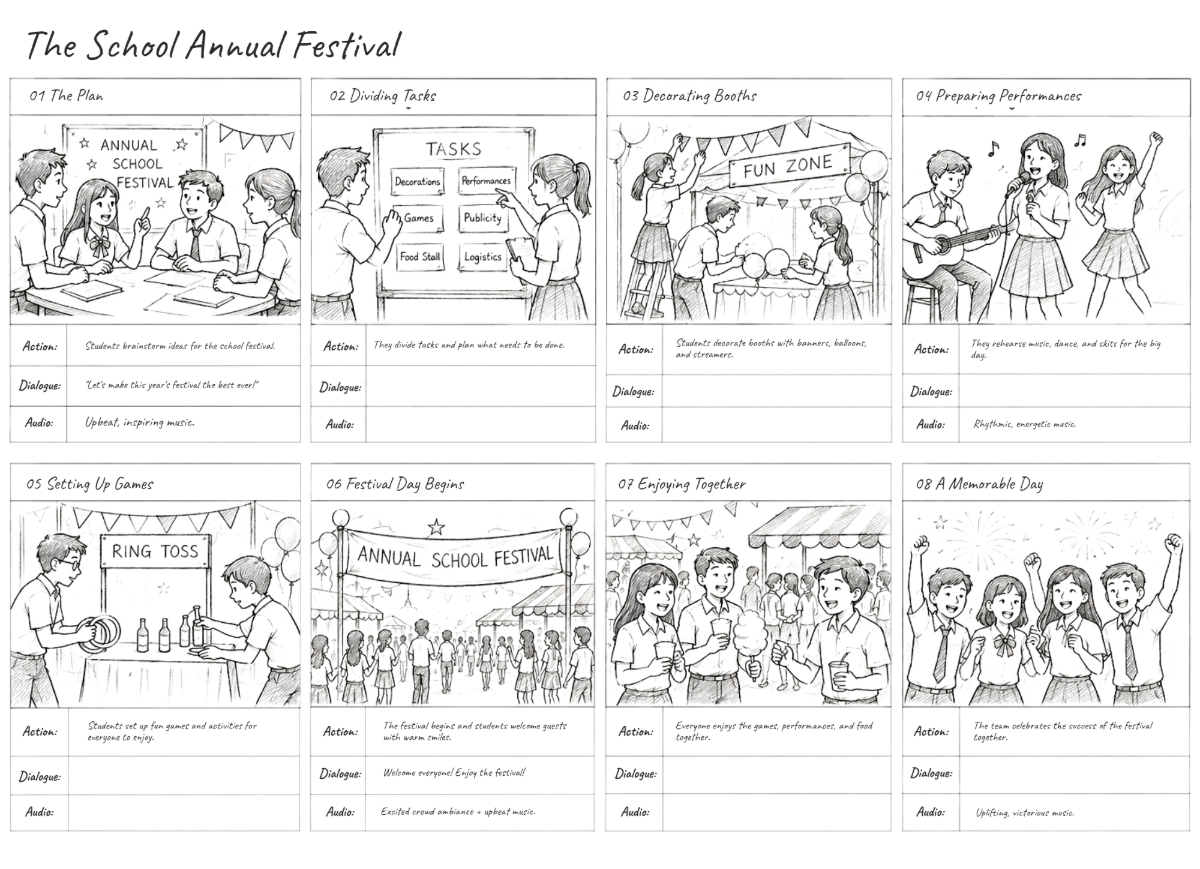 School Storyboard