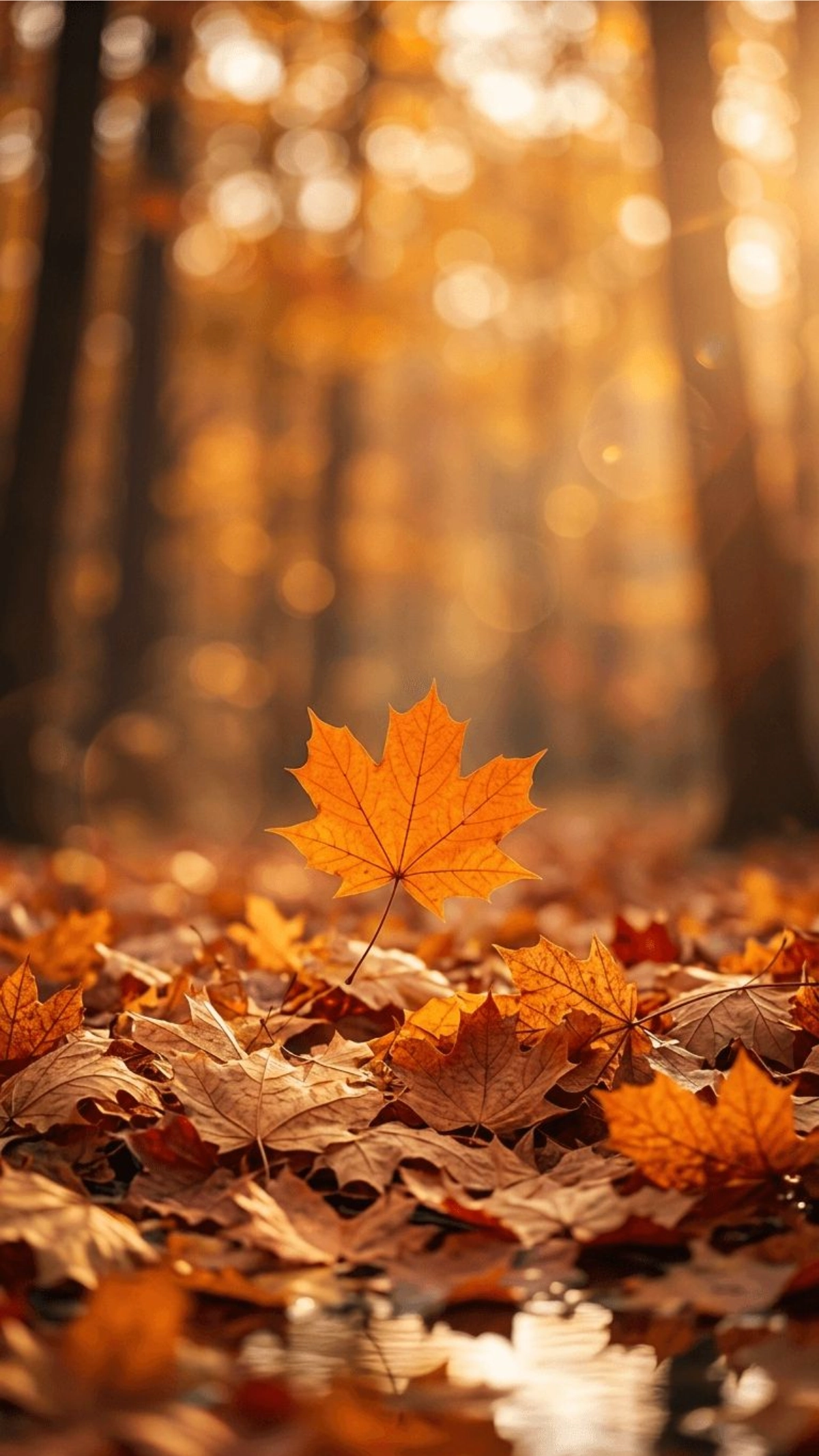 Free Fall Wallpaper Template to Edit Online