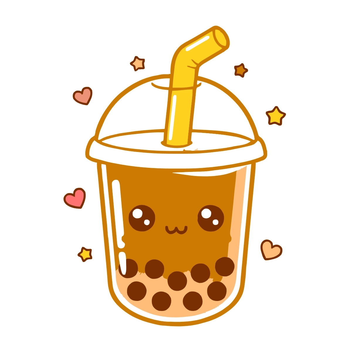 Free Kawaii Clipart Template to Edit Online