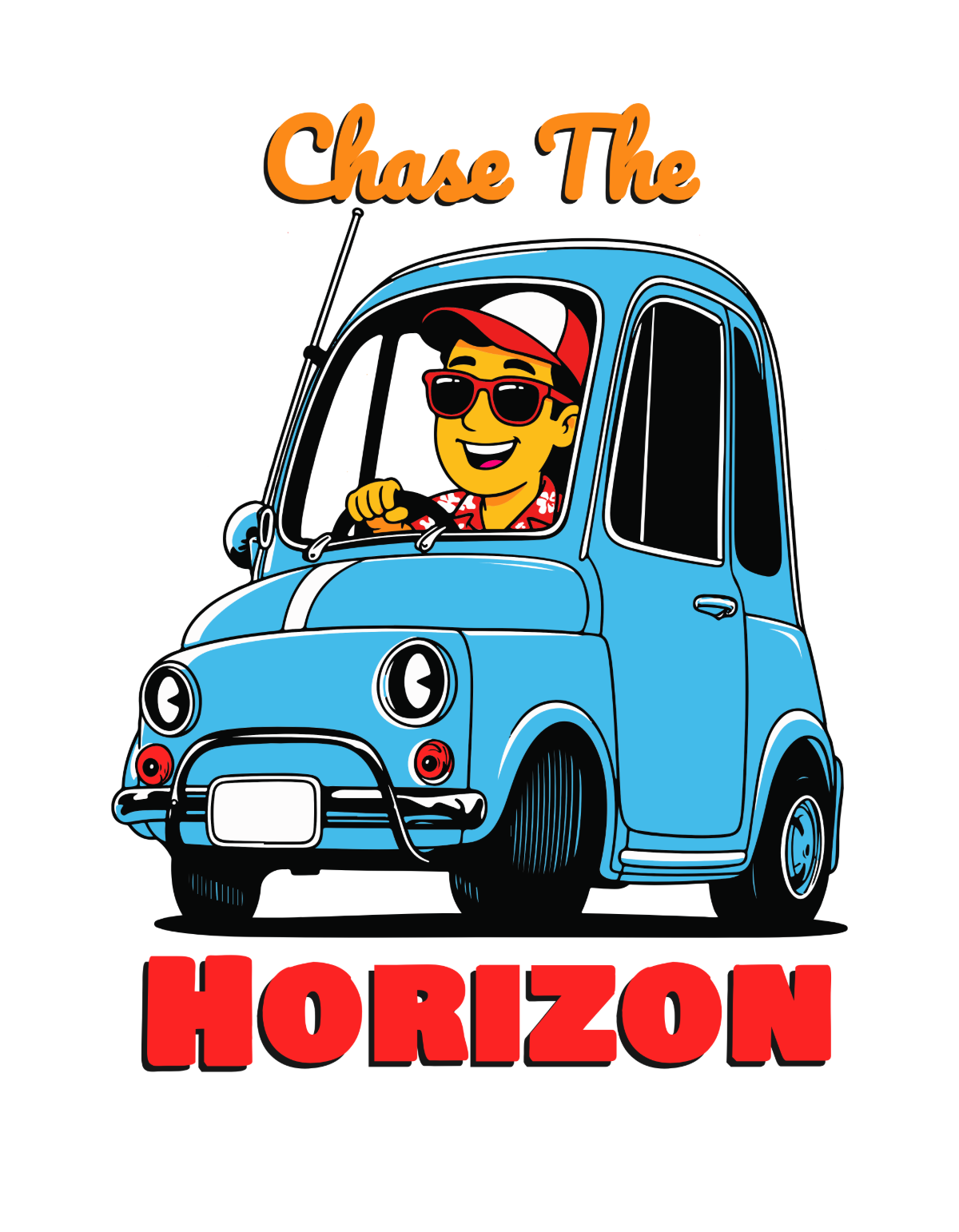 Free Car T-Shirt Design Template to Edit Online