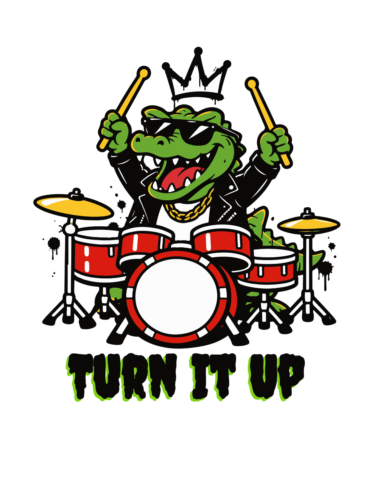 Free Rock Band T-Shirt Design Template to Edit Online