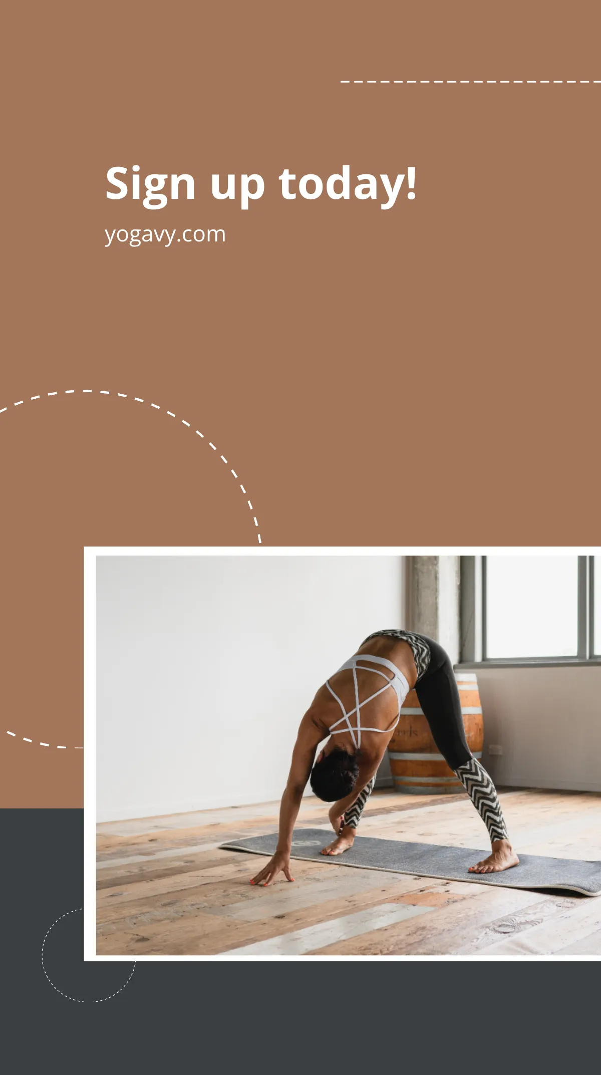 Free Online Yoga Class Instagram Story Template to Edit Online