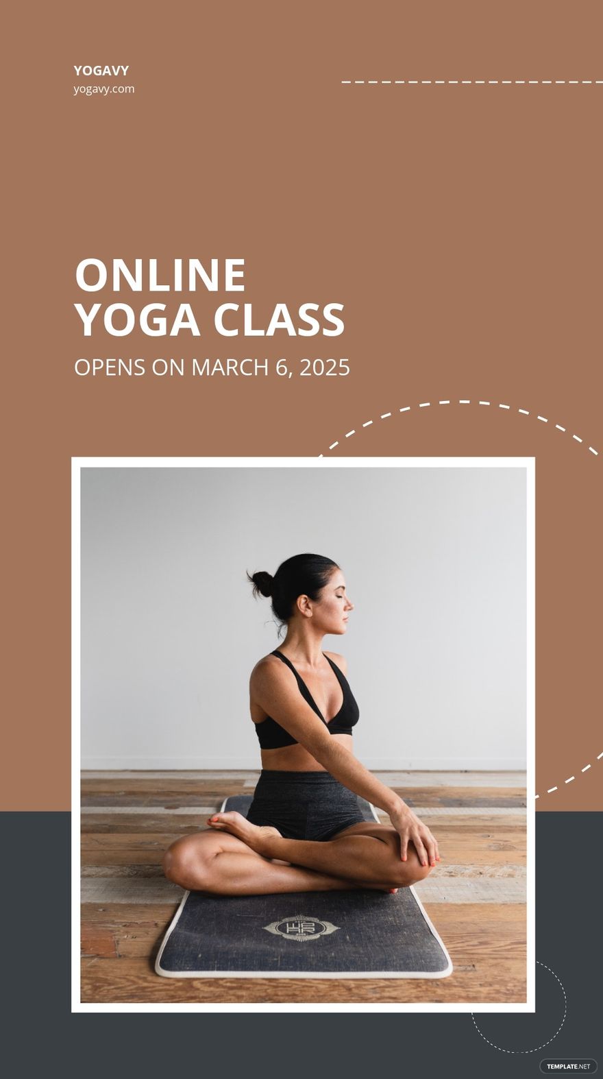 Free Online Yoga Class Instagram Story Template