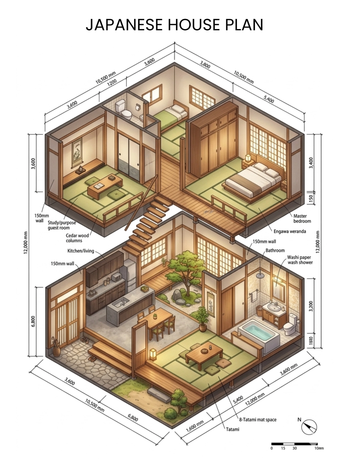 Free Japanese House Plan Template to Edit Online Free Japanese House Plan Template to Edit Online