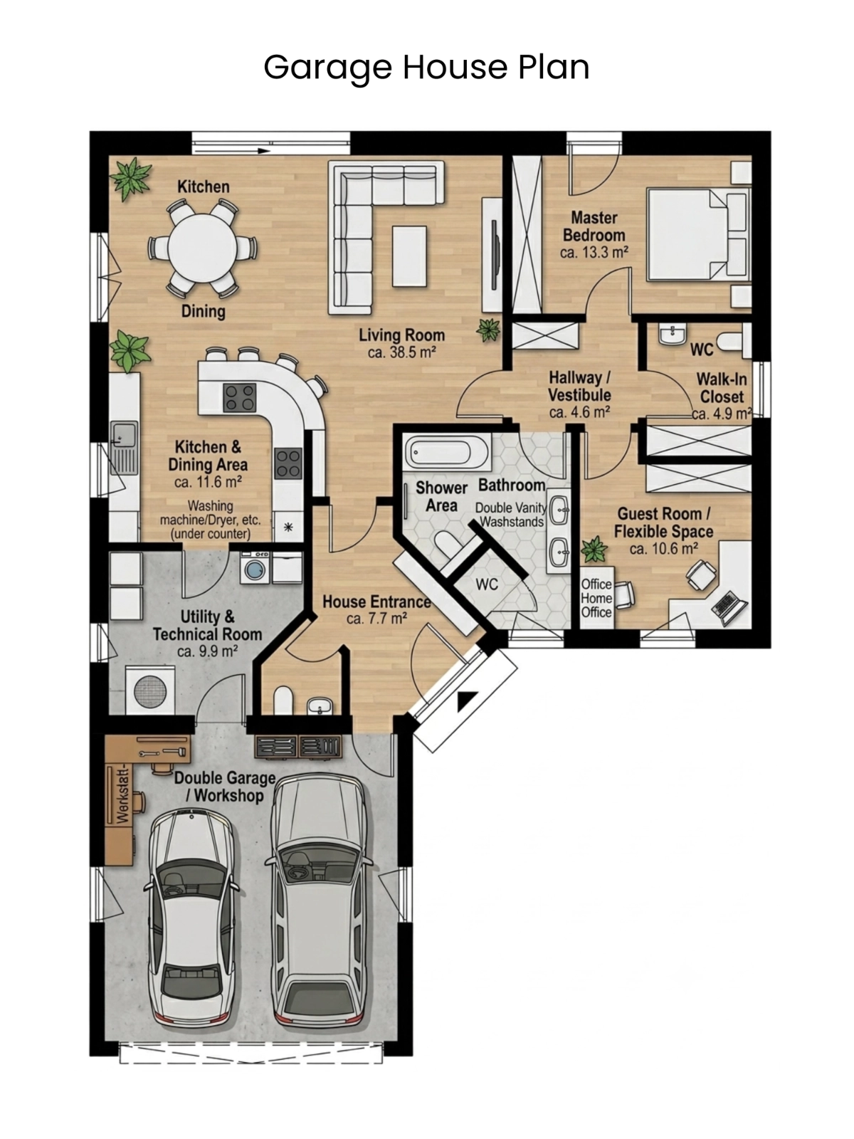 Free Garage House Plan Template to Edit Online Free Garage House Plan Template to Edit Online