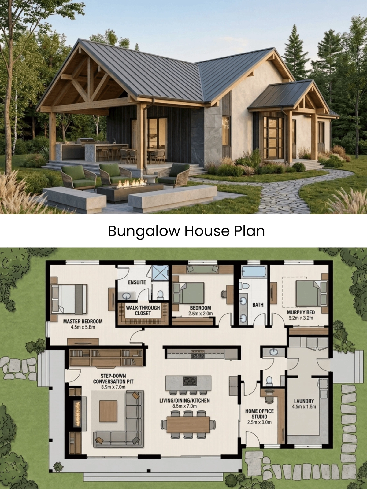 Free Bungalow House Plan Template to Edit Online Free Bungalow House Plan Template to Edit Online