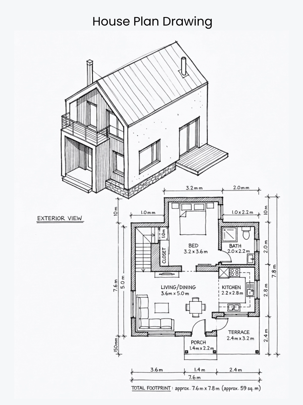 Free House Plan Drawing Template to Edit Online Free House Plan Drawing Template to Edit Online