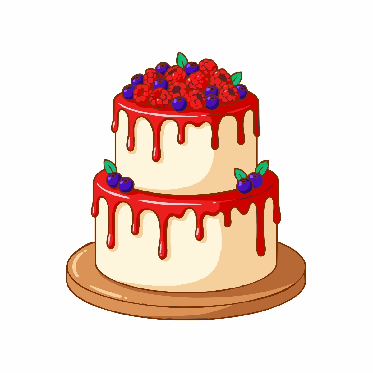 Free Cake Clipart Template to Edit Online