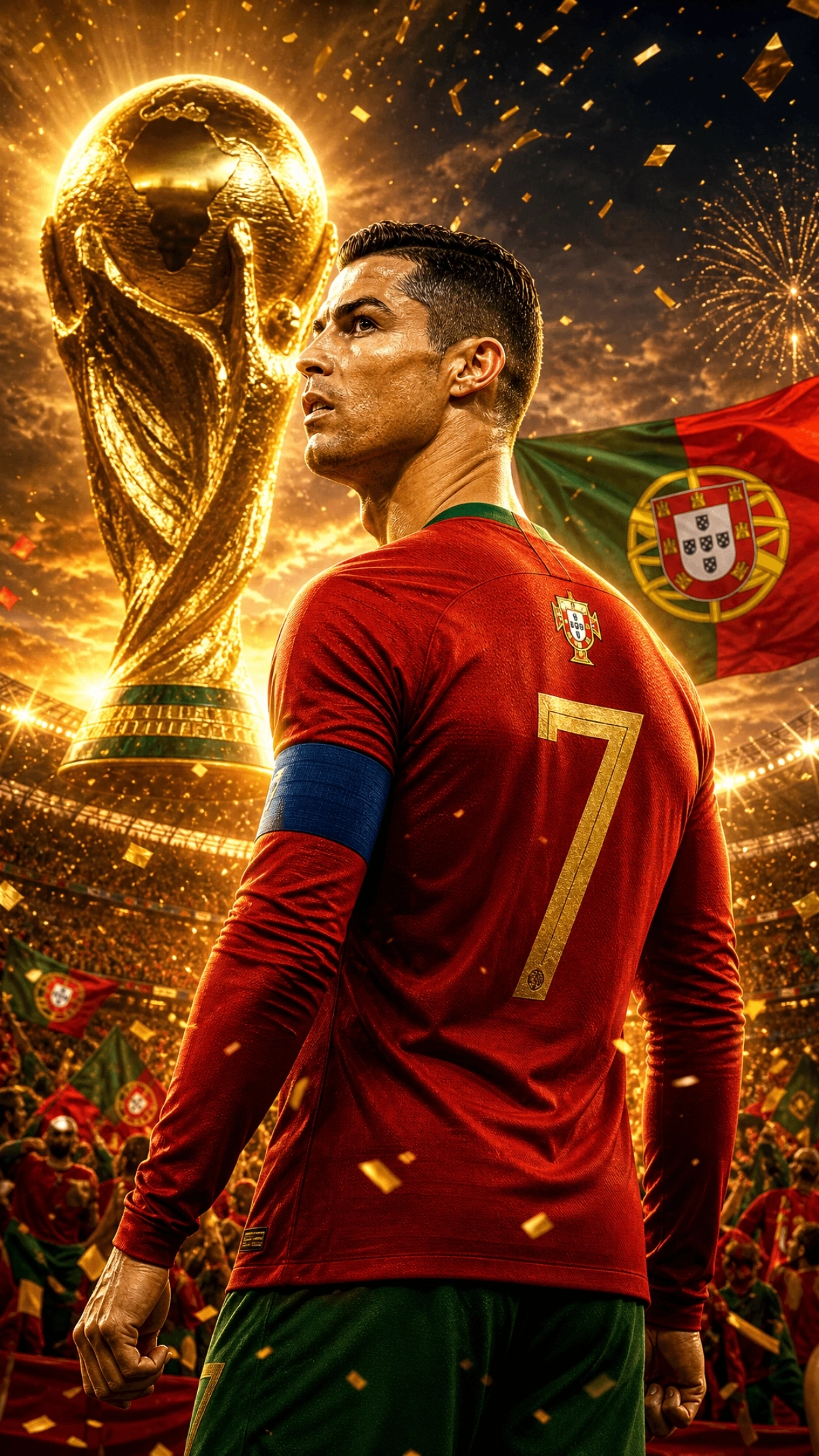 Free FIFA World Cup Wallpaper Template to Edit Online