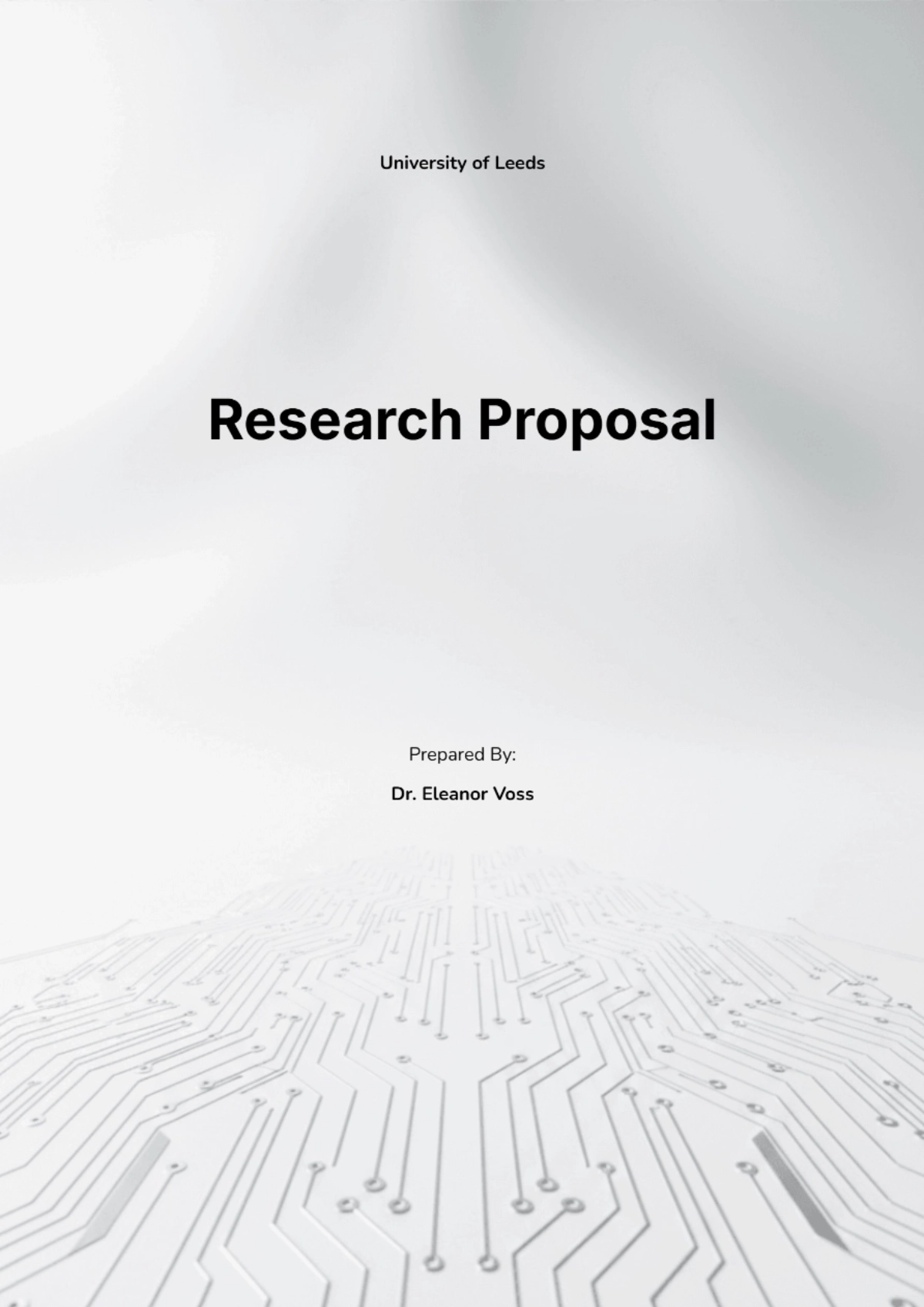 Free Research Proposal Template to Edit Online