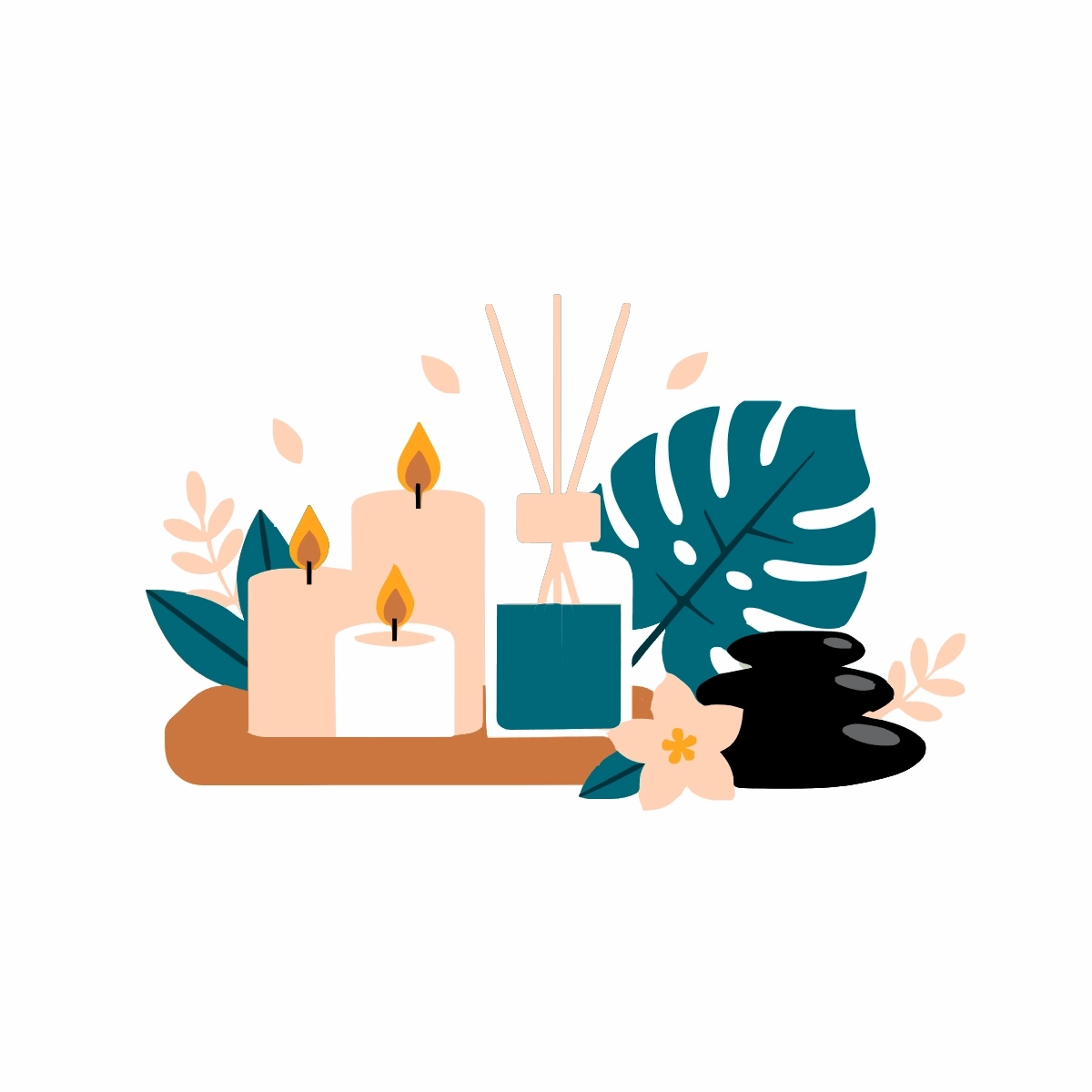 Free Spa Clipart Template to Edit Online