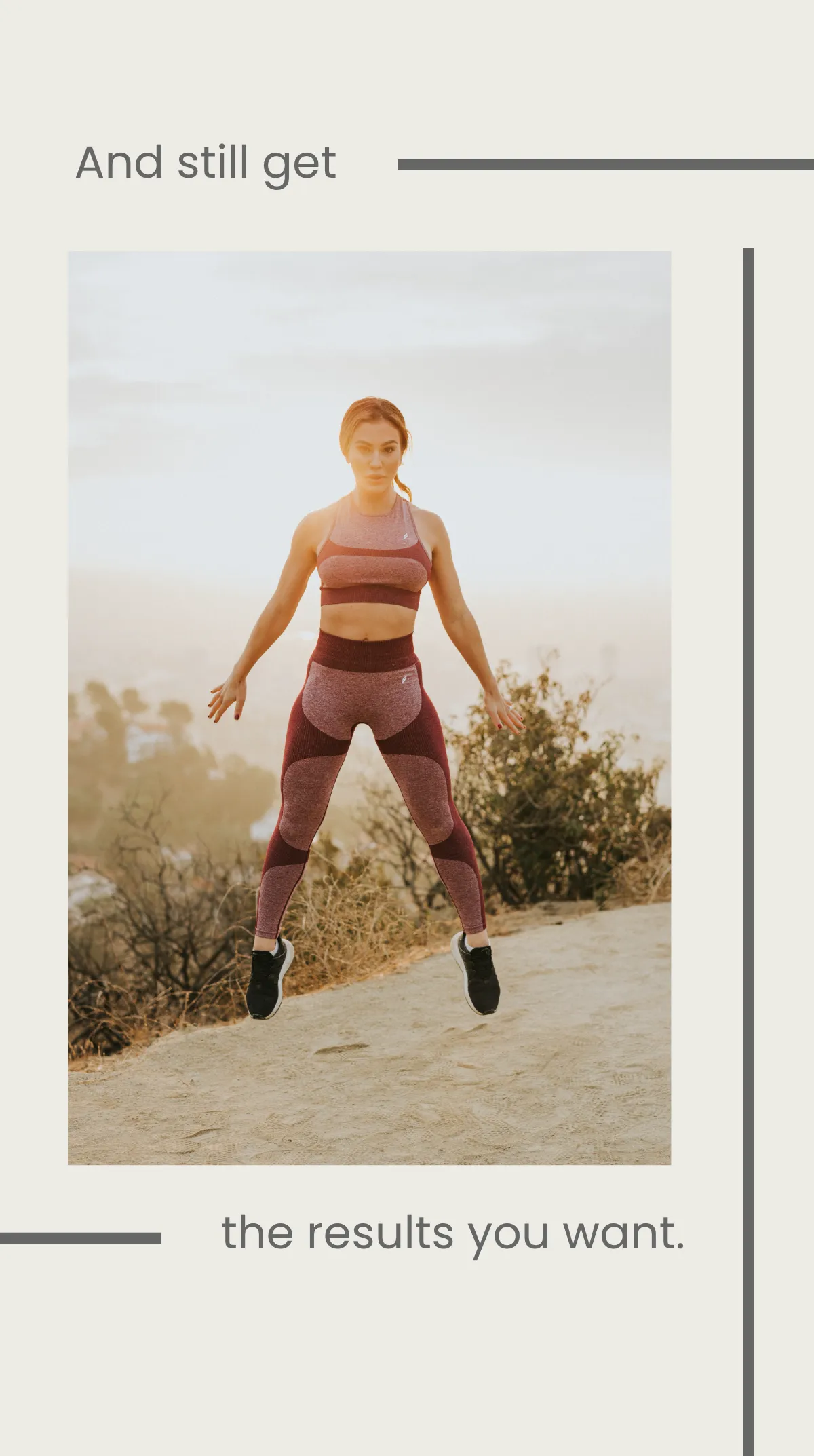 Free Online Fitness Classes Instagram Story Template to Edit Online