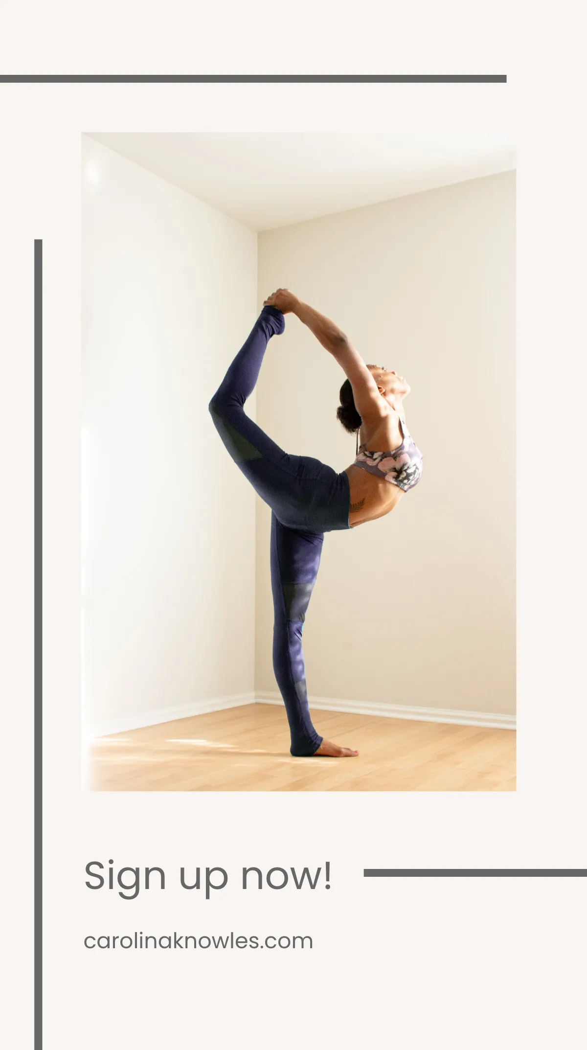 Free Online Fitness Classes Instagram Story Template to Edit Online