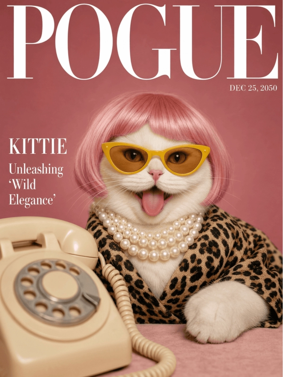 Free Fashion Pet Portrait Template to Edit Online Free Fashion Pet Portrait Template to Edit Online