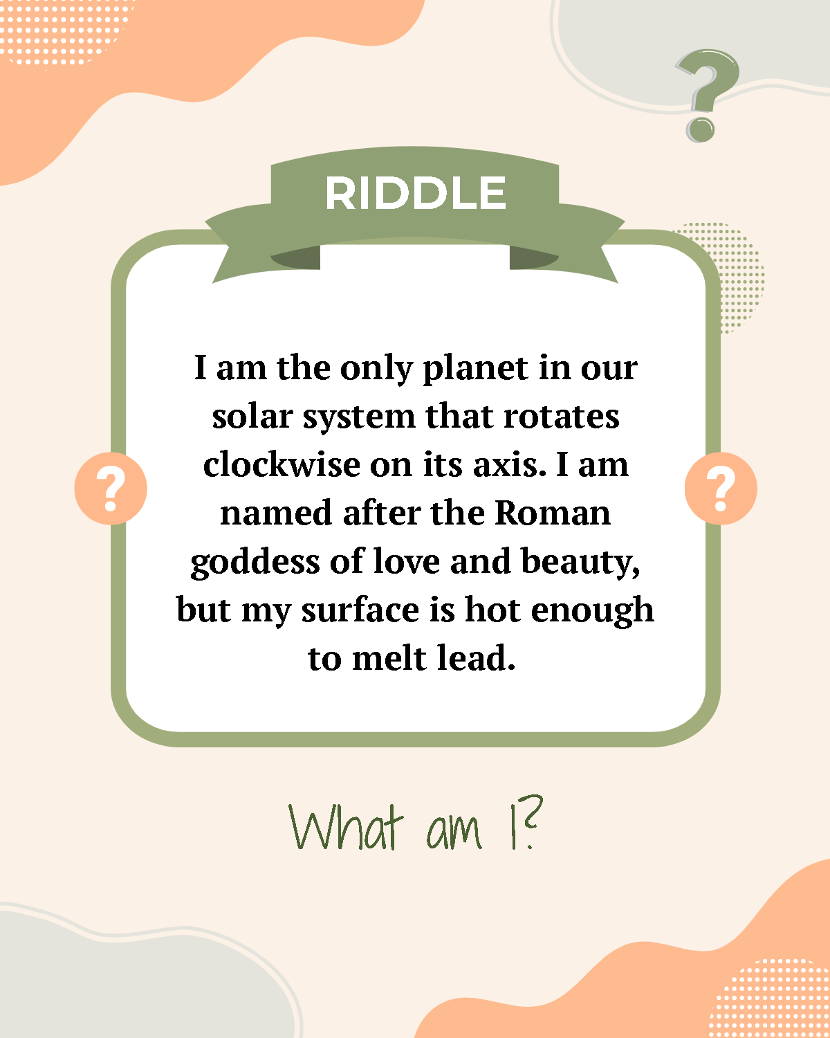 Free Quiz Riddle Template to Edit Online