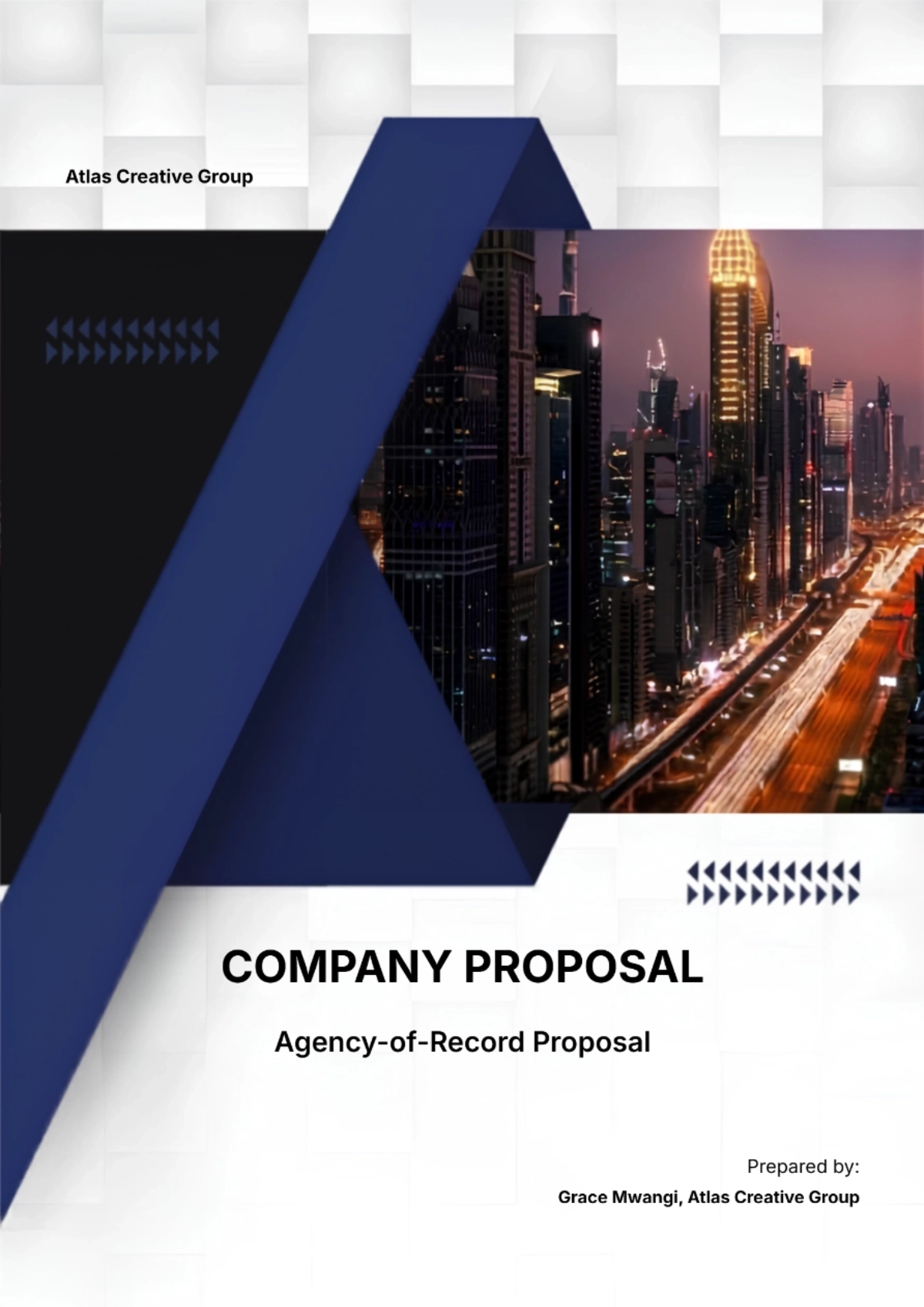 Free Company Proposal Template to Edit Online
